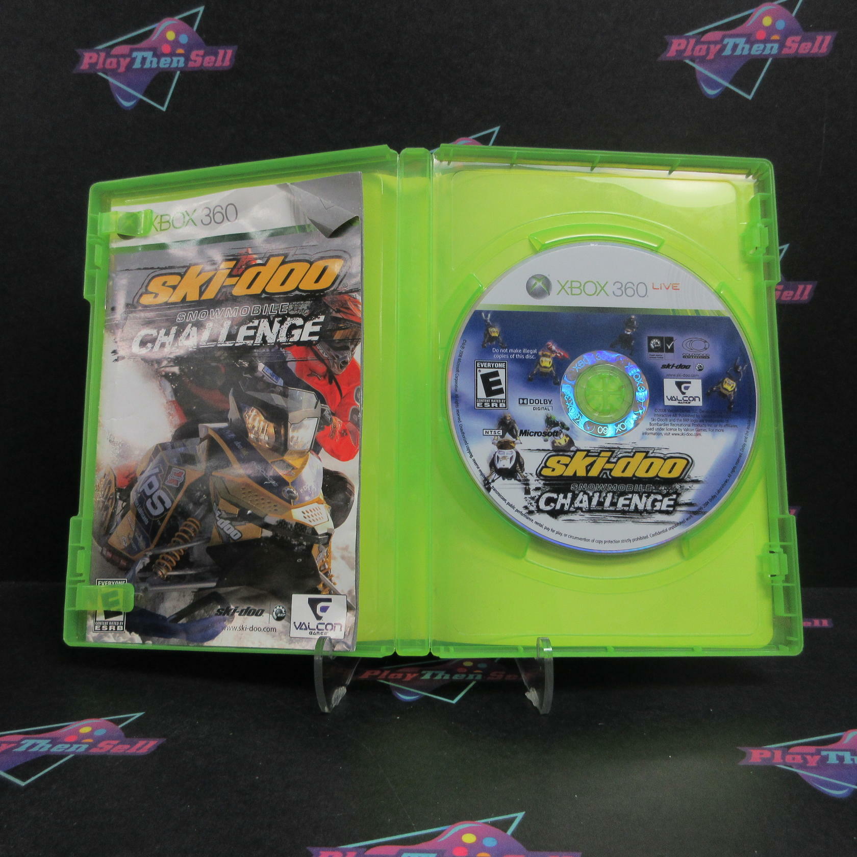 Ski Doo Snowmobile Challenge Xbox 360 MD Complete CIB - Very Good