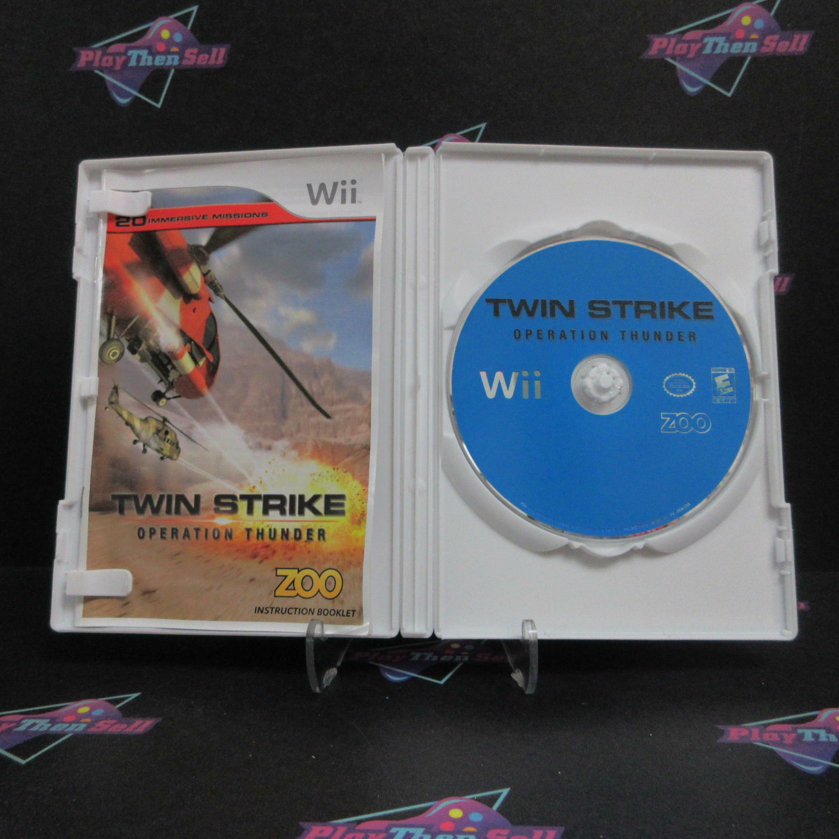 Twin Strike Operation Thunder Nintendo Wii Complete - Refurbished