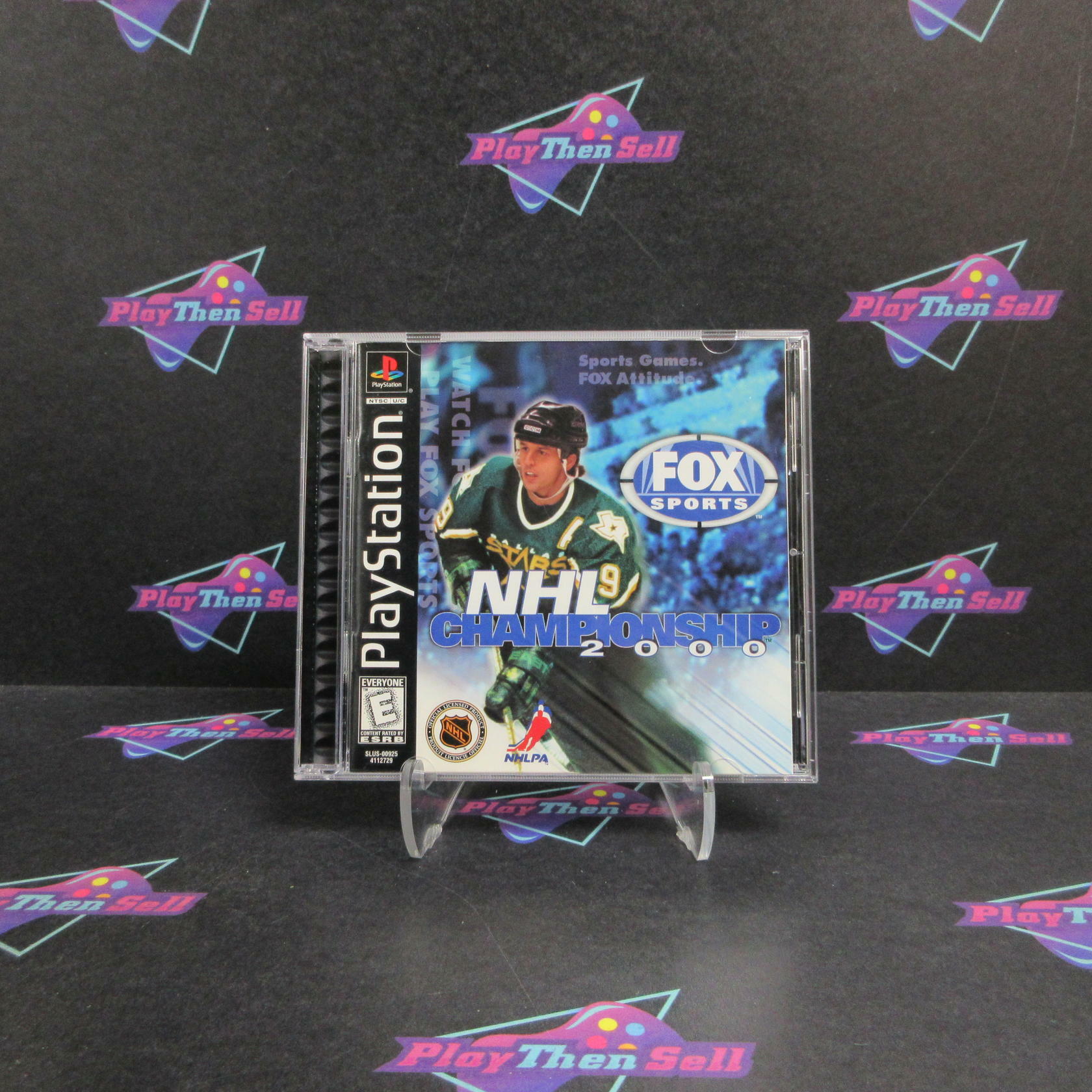 NHL Championship 2000 PS1 PlayStation1 + Reg Card Complete - Excellent