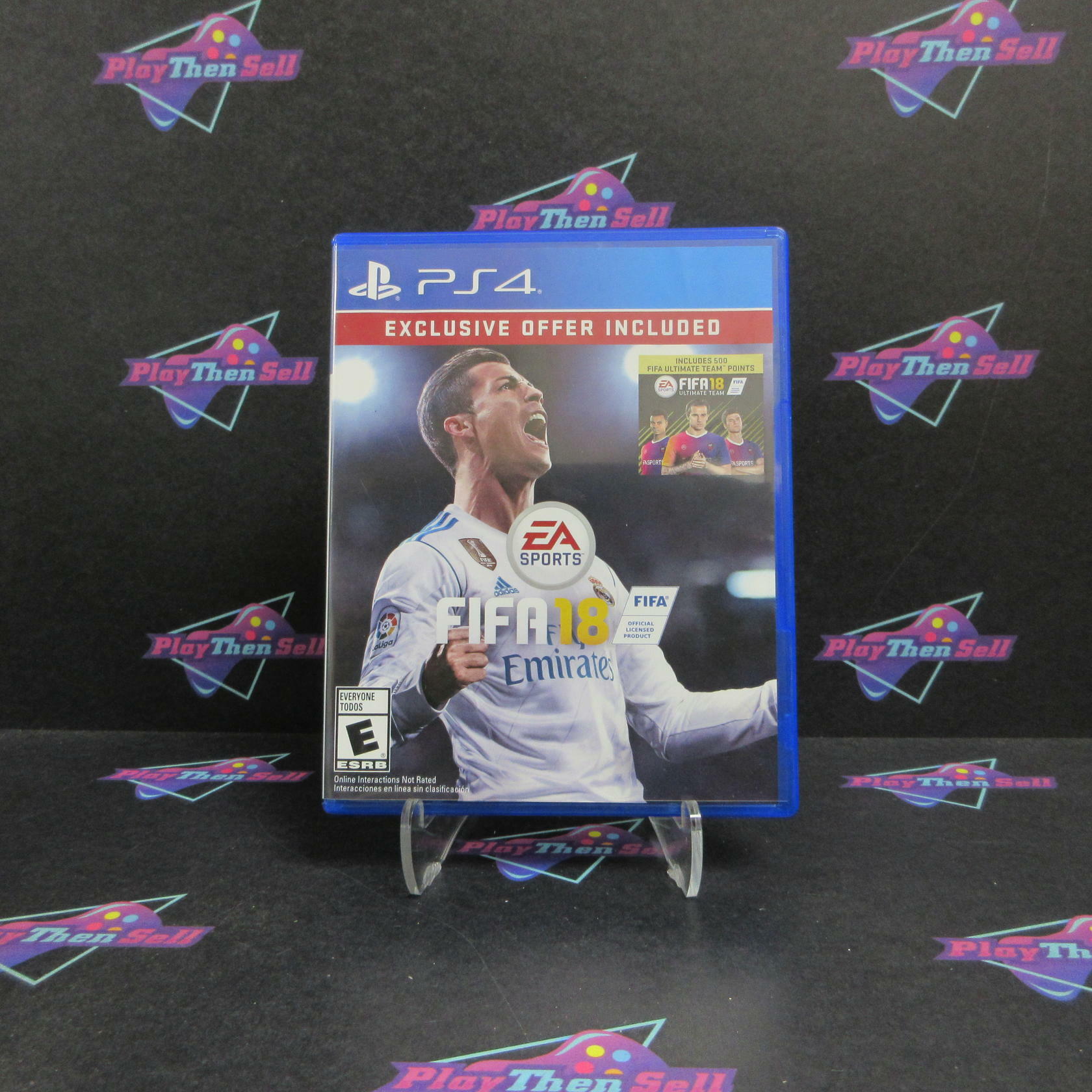 FIFA 18 Exclusive Offer PS4 PlayStation 4 Complete - Excellent