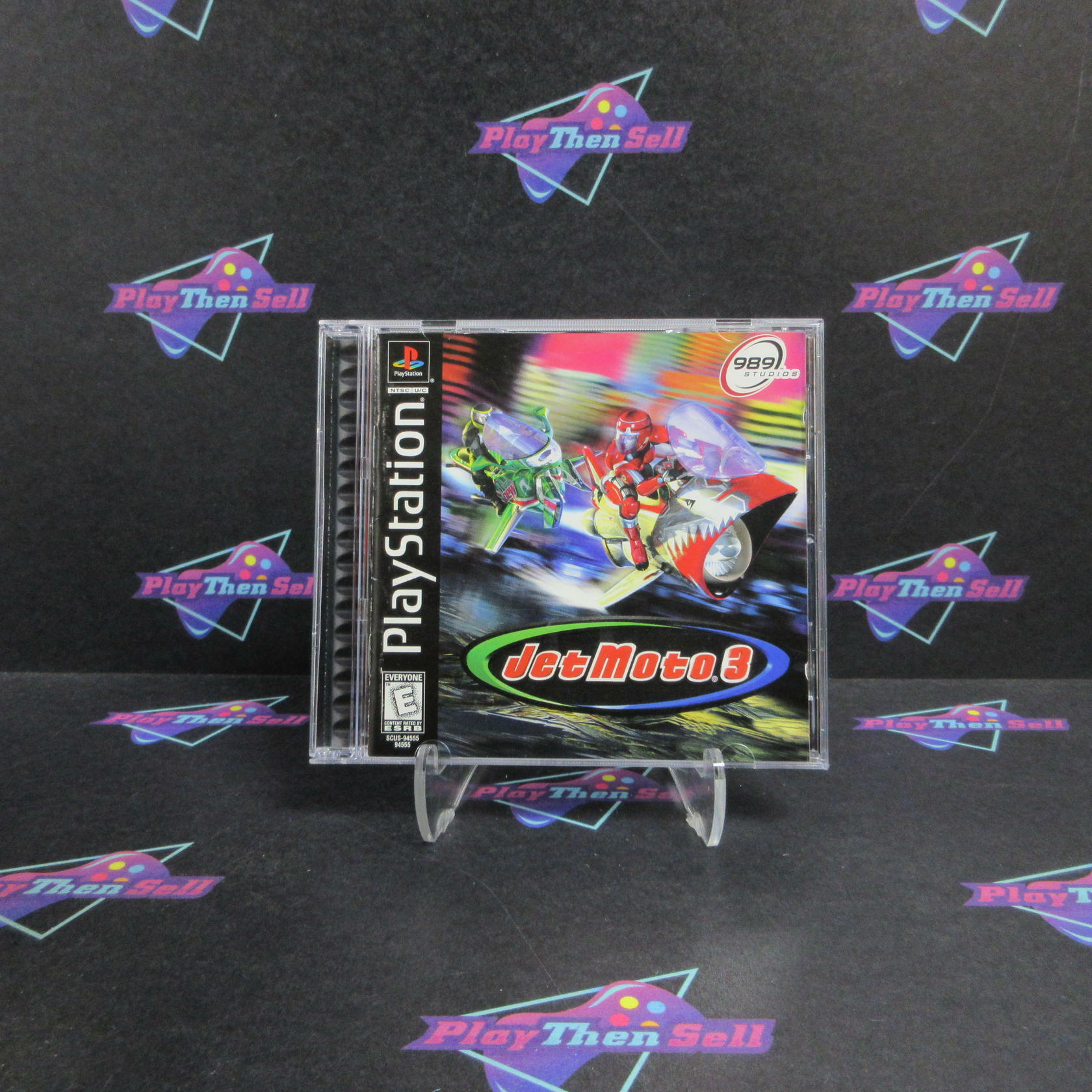 Jet Moto 3 PS1 PlayStation 1 Complete - Excellent