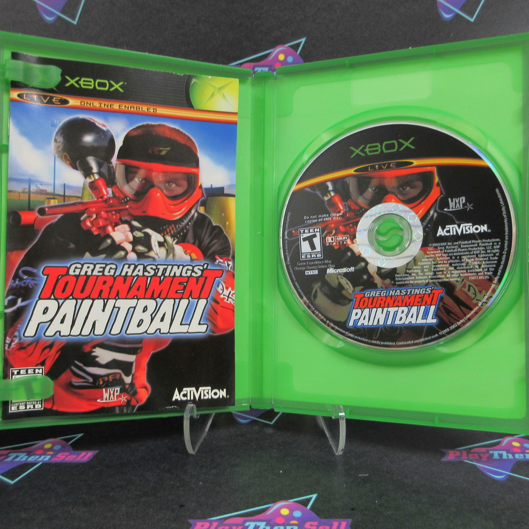 Greg Hastings' Tournament Paintball Xbox + Reg Card - Refurbished