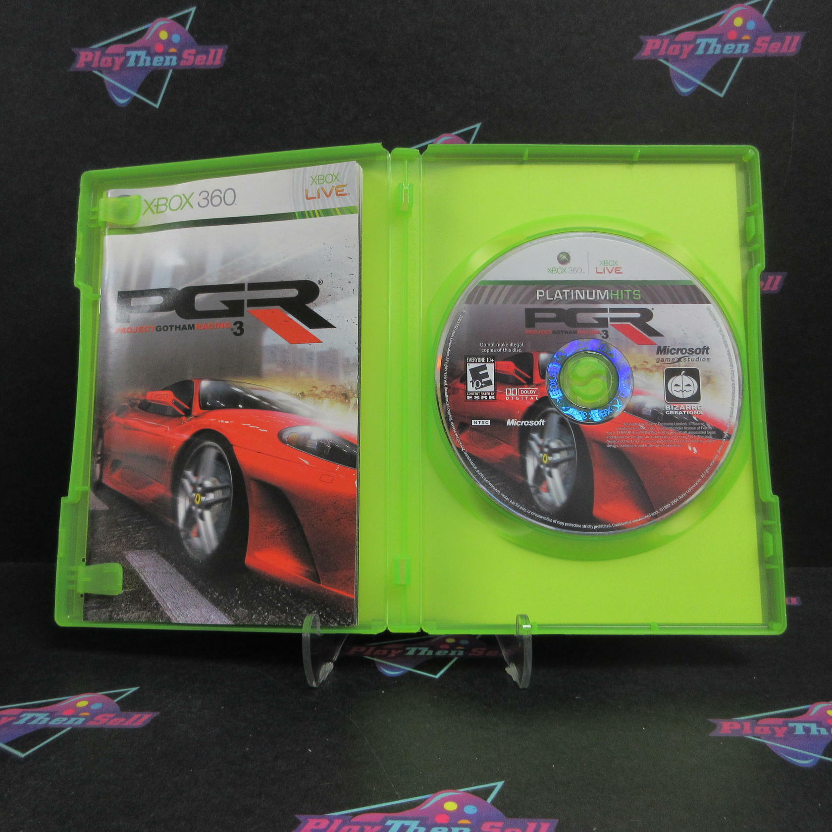 Project Gotham Racing 3 Xbox 360 PH Complete - Excellent