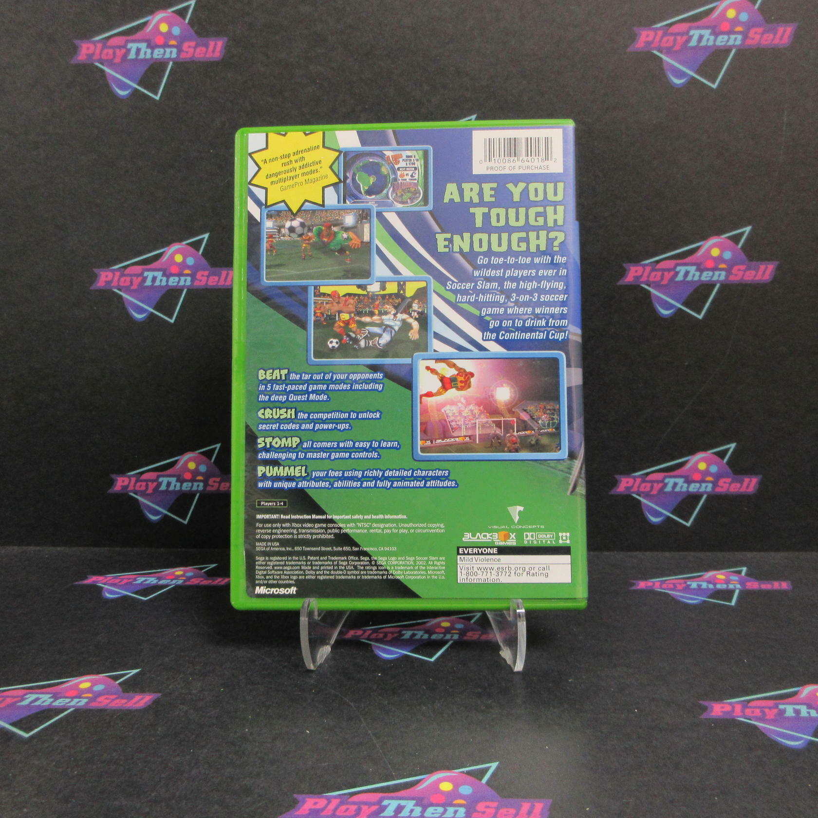 Sega Soccer Slam Xbox Complete - Refurbished