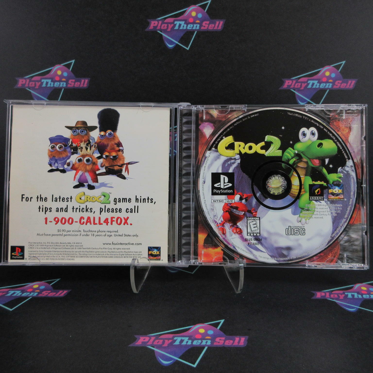 Croc 2 PS1 PlayStation 1 + Reg Card Complete - Excellent