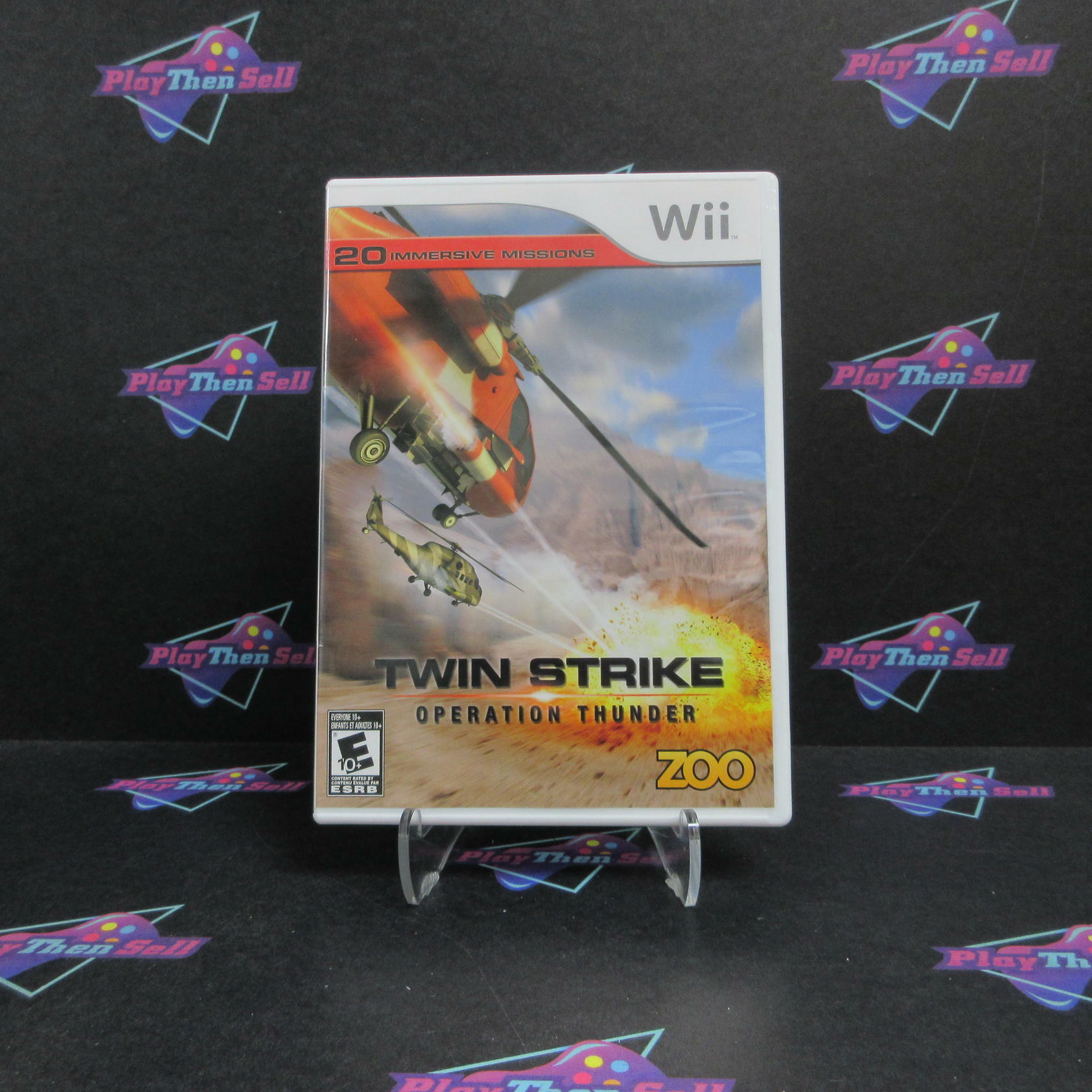 Twin Strike Operation Thunder Nintendo Wii Complete - Refurbished