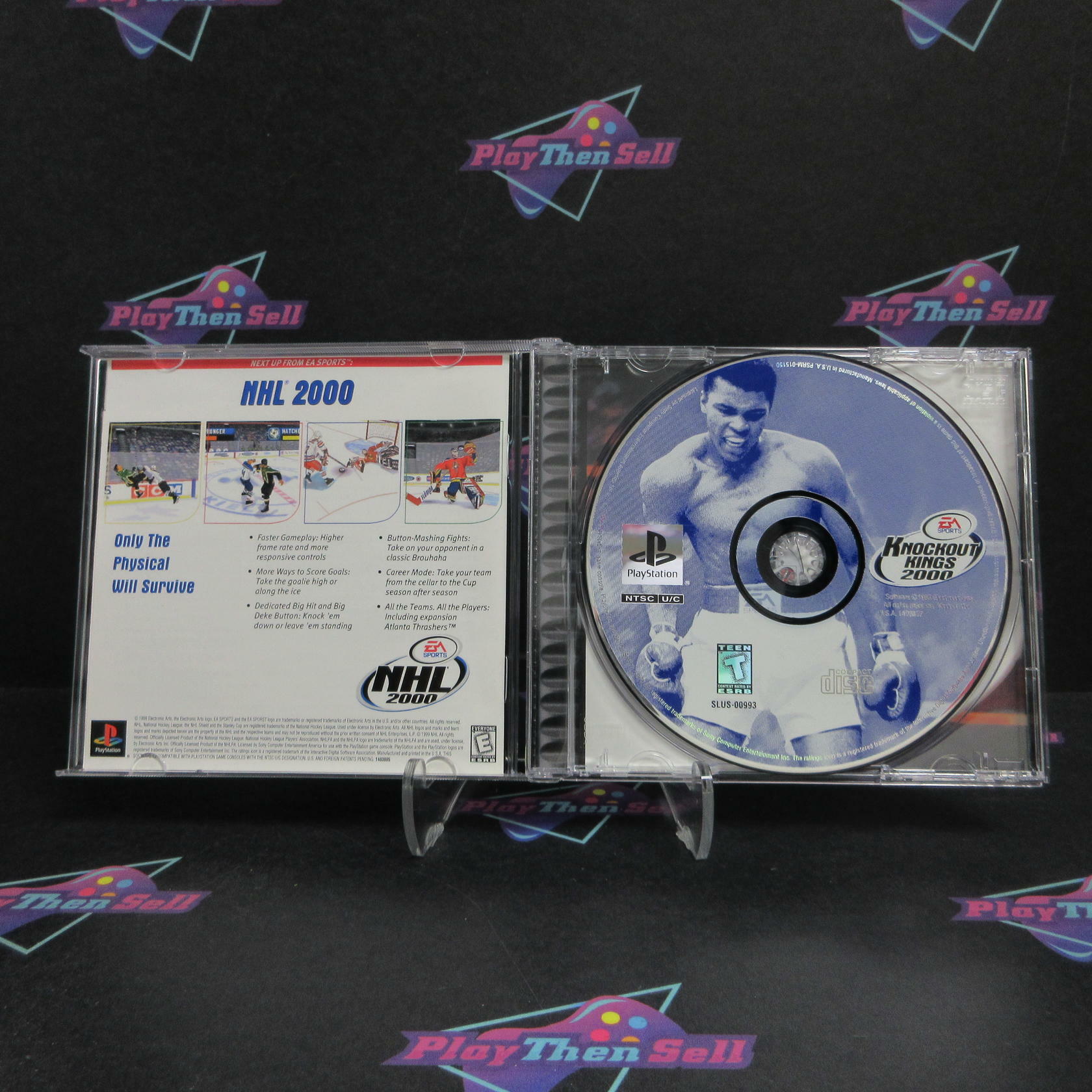 Knockout Kings 2000 PS1 PlayStation 1 + Reg Card Complete - Excellent