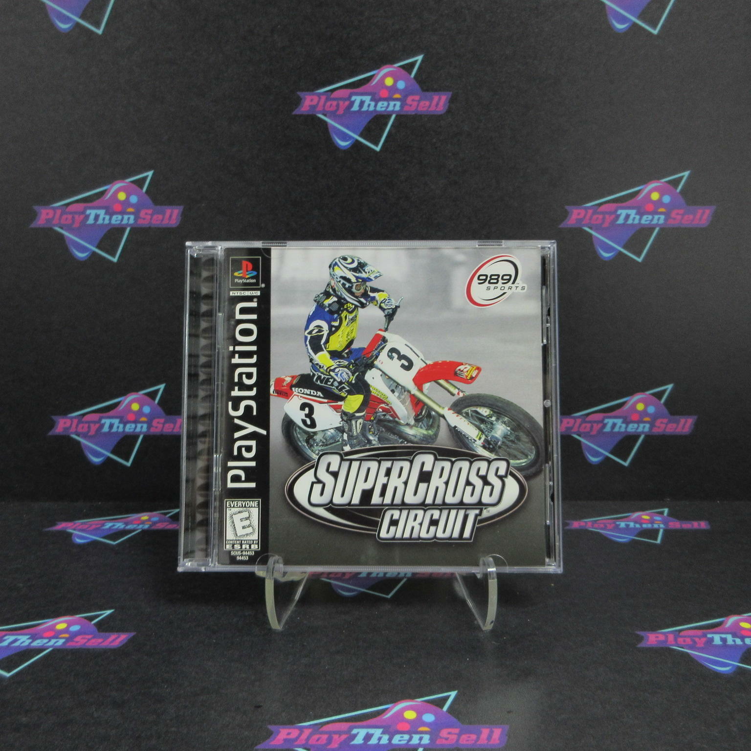 Super Cross Circuit PS1 PlayStation 1 Complete - Excellent