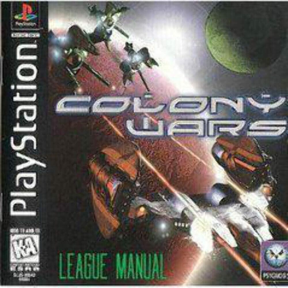 Colony Wars PS1 PlayStation1 + Reg Card Complete - Excellent