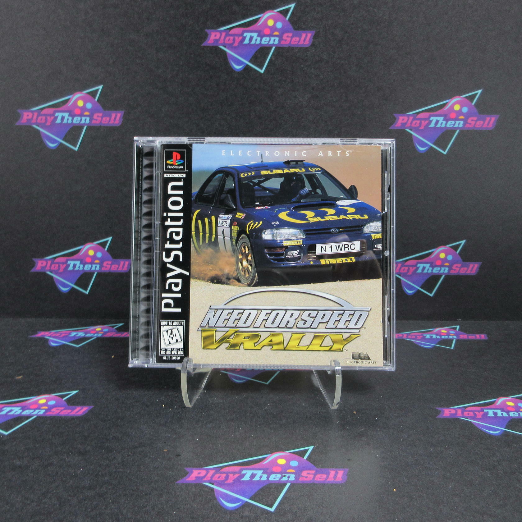 Need for Speed V Rally PS1 PlayStation 1 Complete - Excellent
