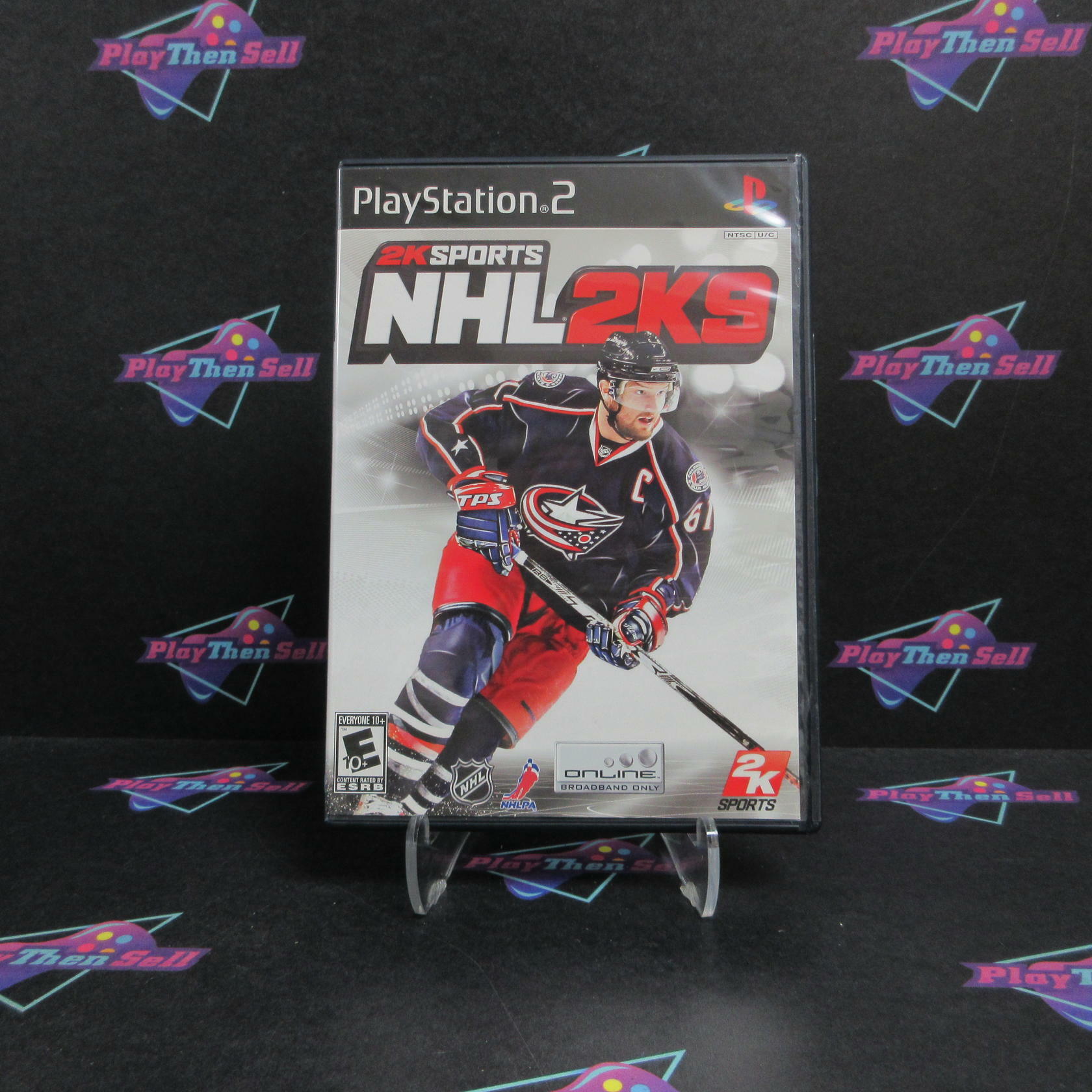NHL 2K9 PS2 PlayStation 2 Complete - Excellent