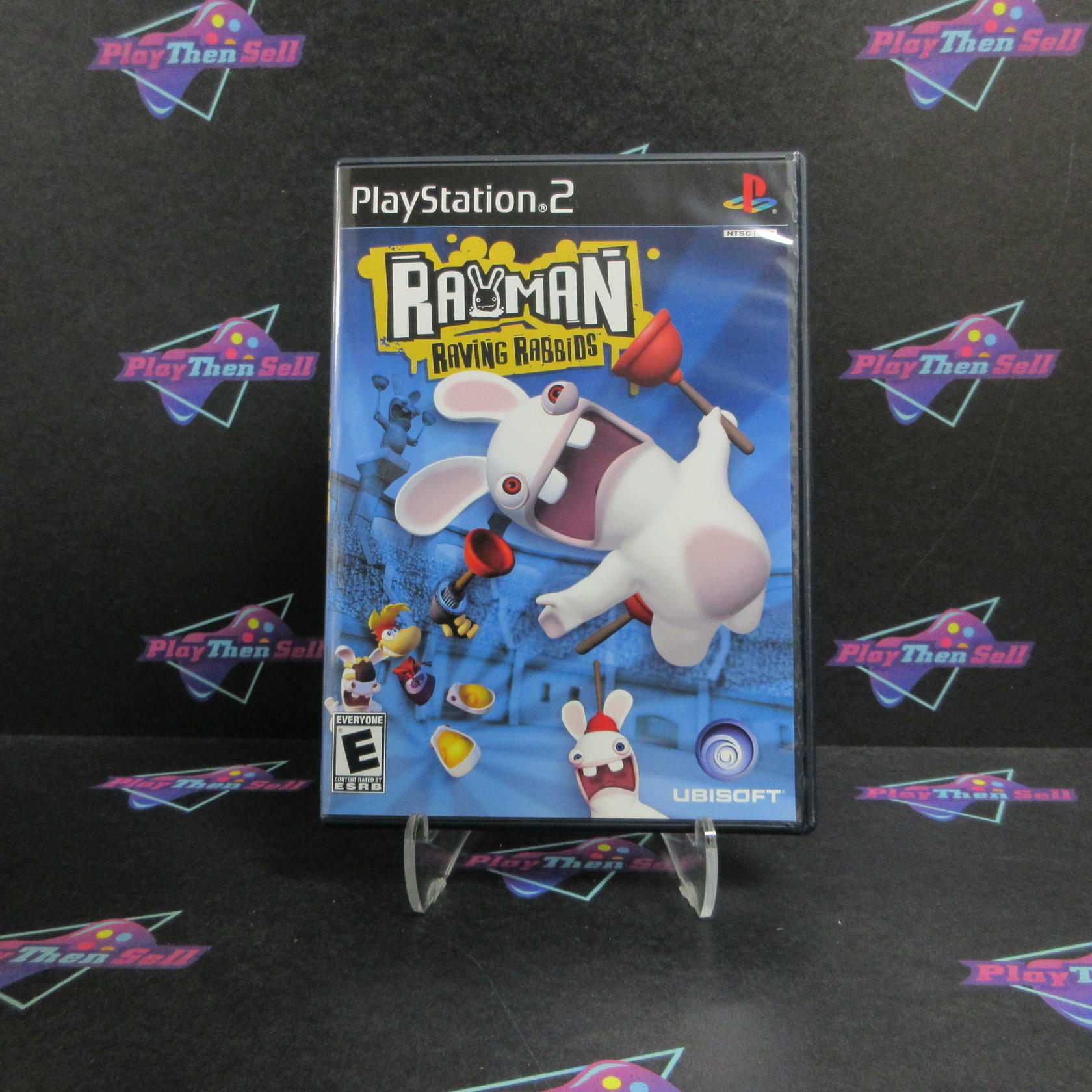 Rayman Raving Rabbits PS2 PlayStation 2 Complete - Excellent
