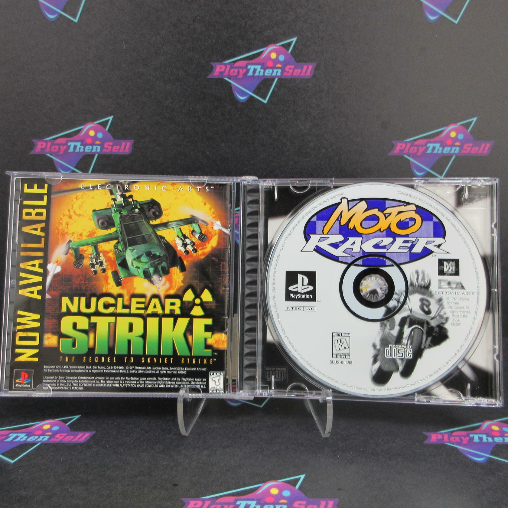 Moto Racer PS1 PlayStation 1 Complete - Excellent