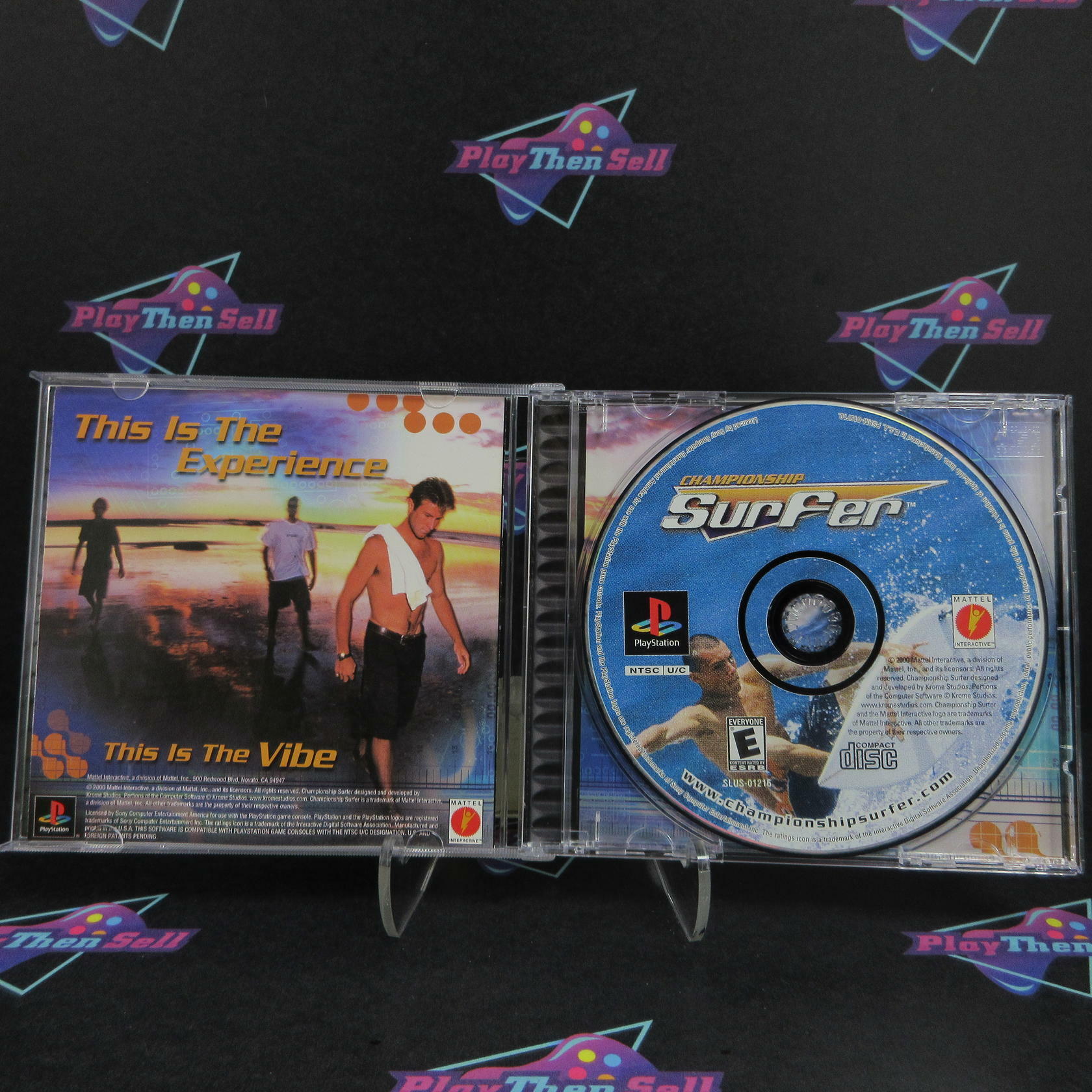 Championship Surfer PS1 PlayStation 1 Complete - Excellent