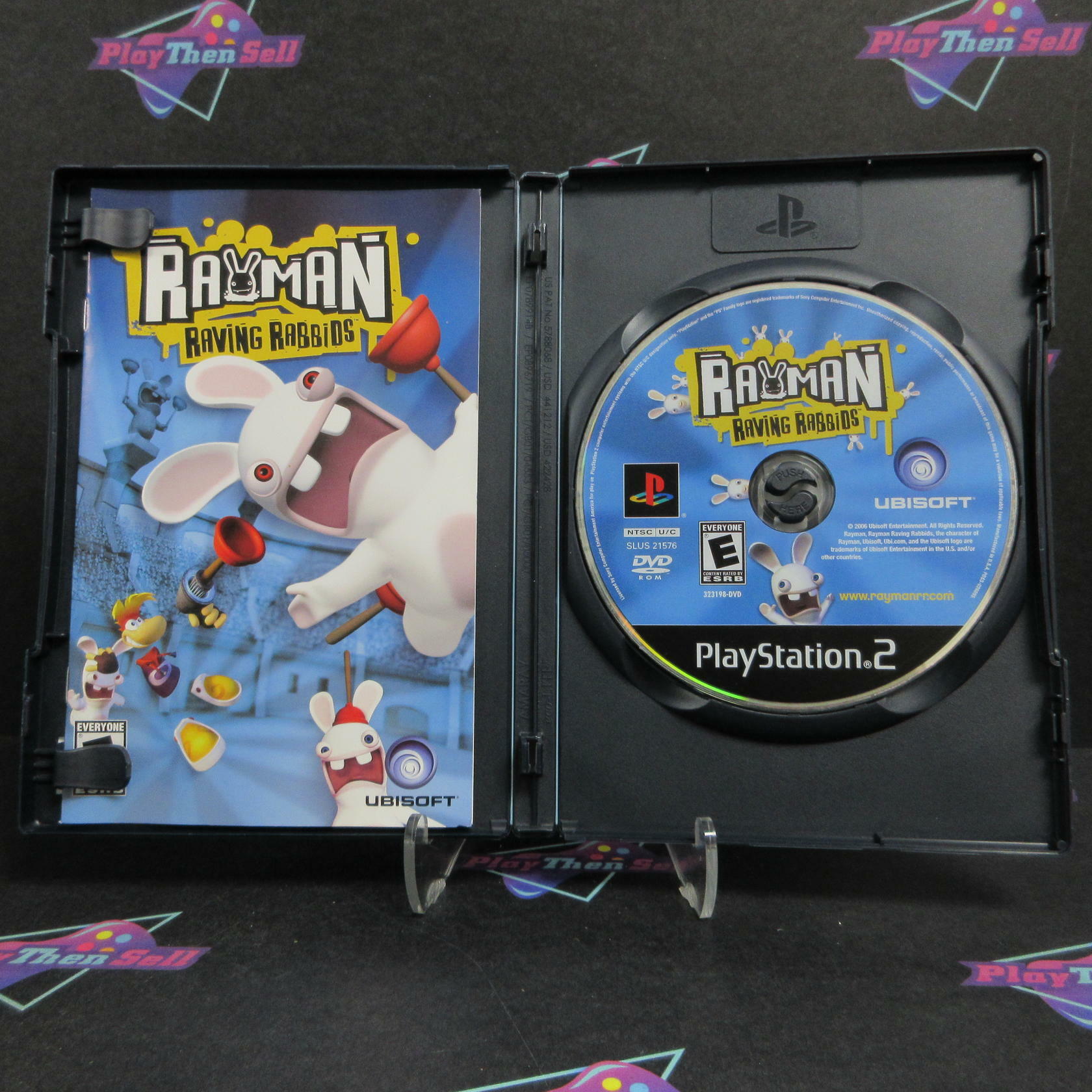 Rayman Raving Rabbits PS2 PlayStation 2 Complete - Excellent