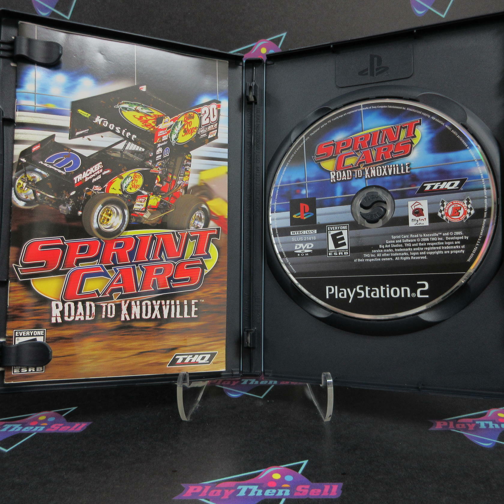 Sprint Cars The Road to Knoxville PS2 PlayStation 2 Complete - Excellent