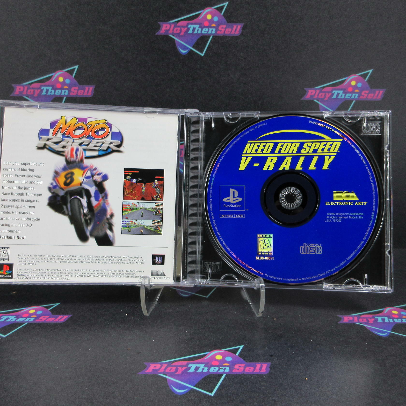 Need for Speed V Rally PS1 PlayStation 1 Complete - Excellent