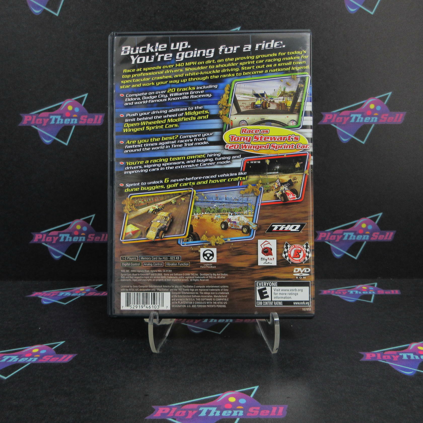 Sprint Cars The Road to Knoxville PS2 PlayStation 2 Complete - Excellent