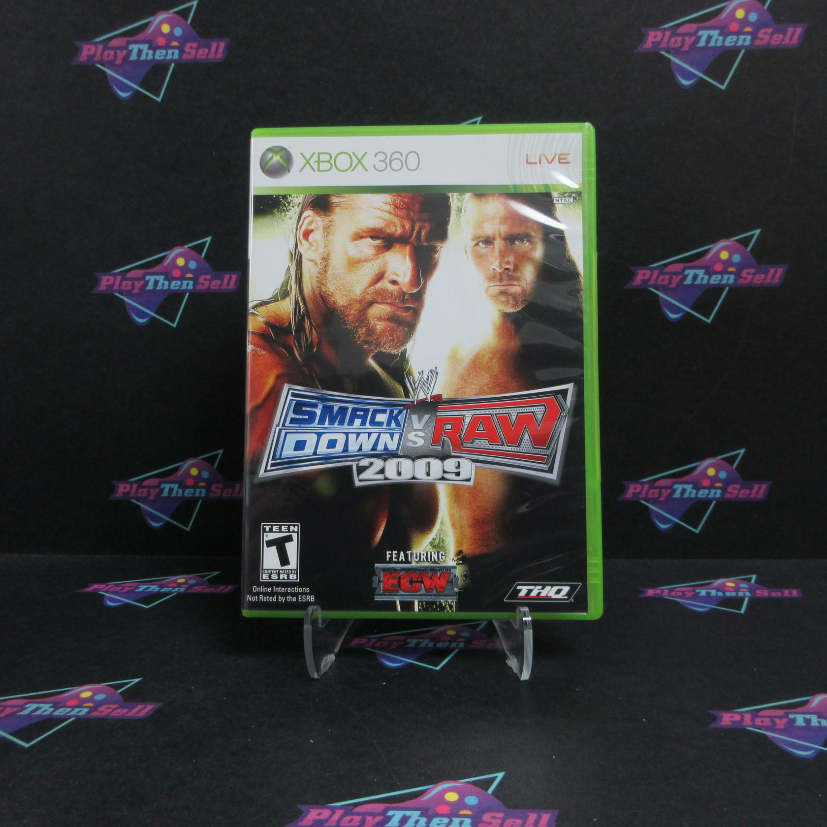 WWE Smackdown vs Raw 2009 Xbox 360 Complete - Excellent