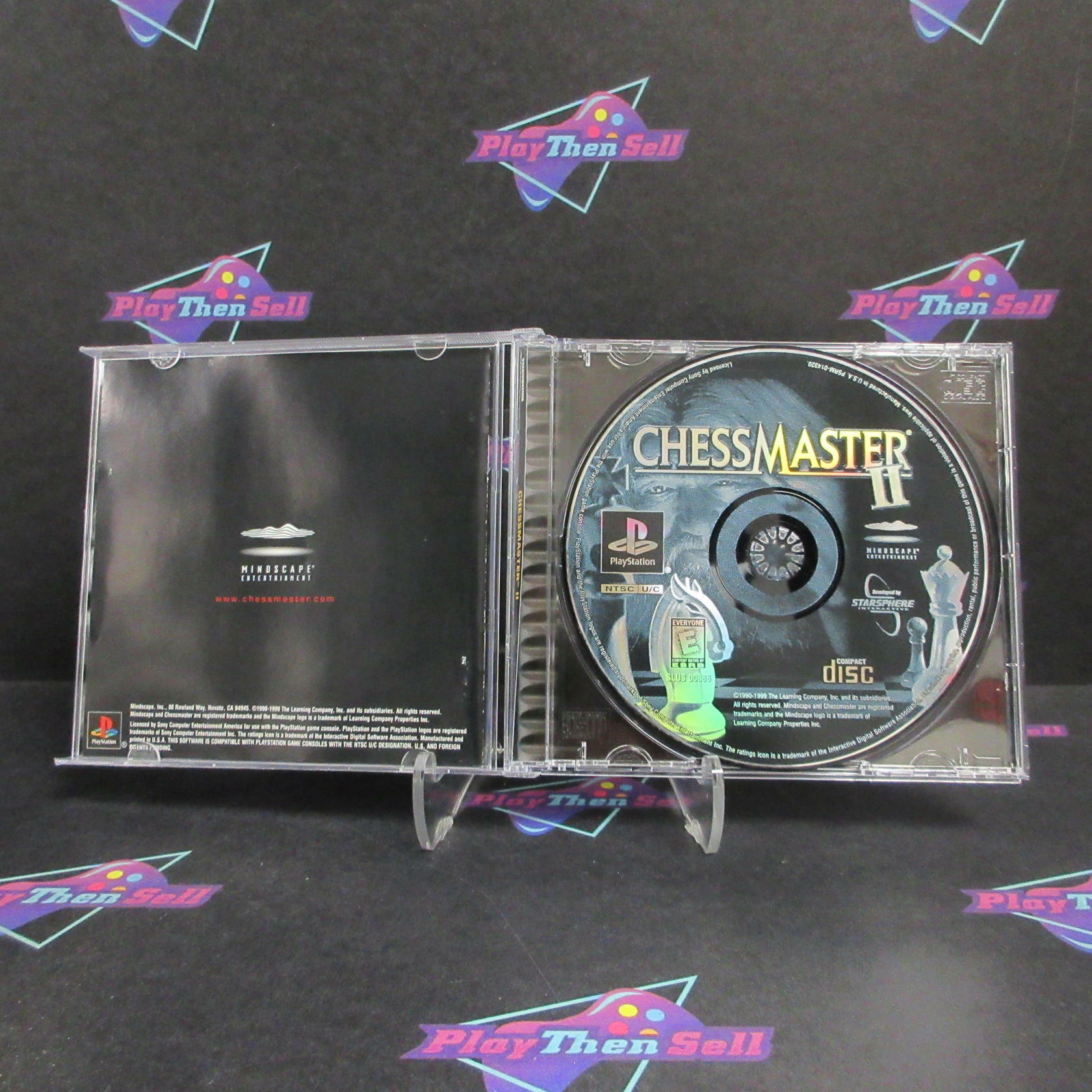 Chessmaster II 2 PS1 PlayStation 1 + Reg Card Complete - Excellent