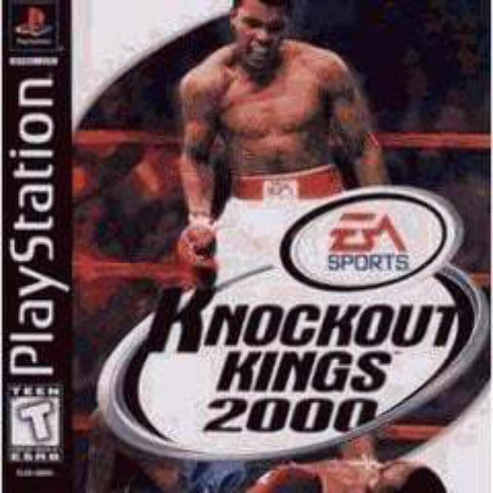 Knockout Kings 2000 PS1 PlayStation 1 + Reg Card Complete - Excellent