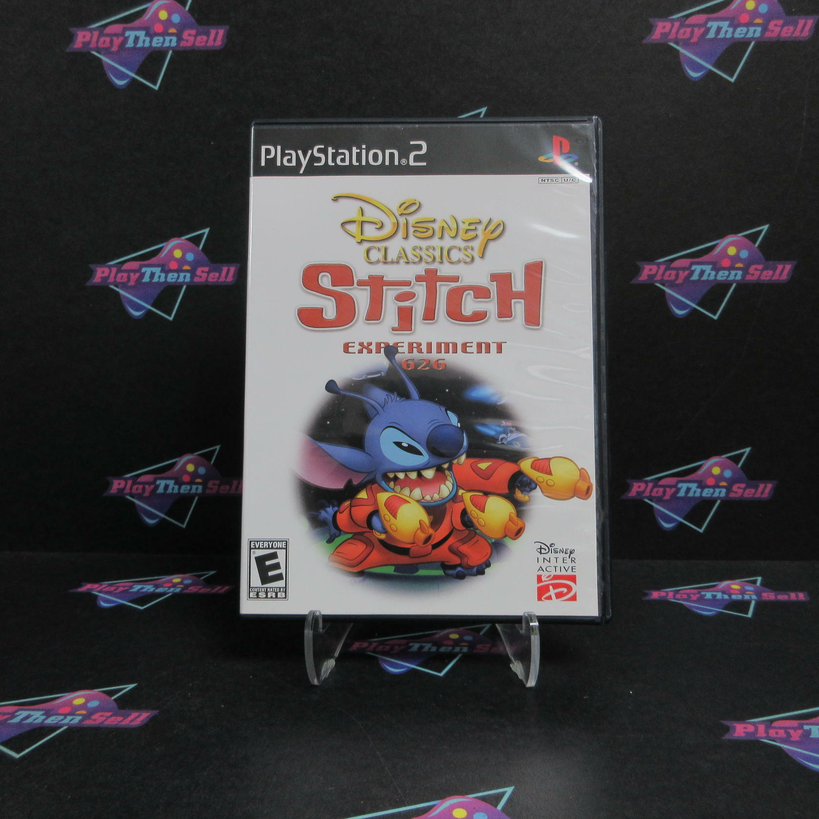 Disney Classic Stitch Experiment 626 PS2 PlayStation 2 Complete - Excellent