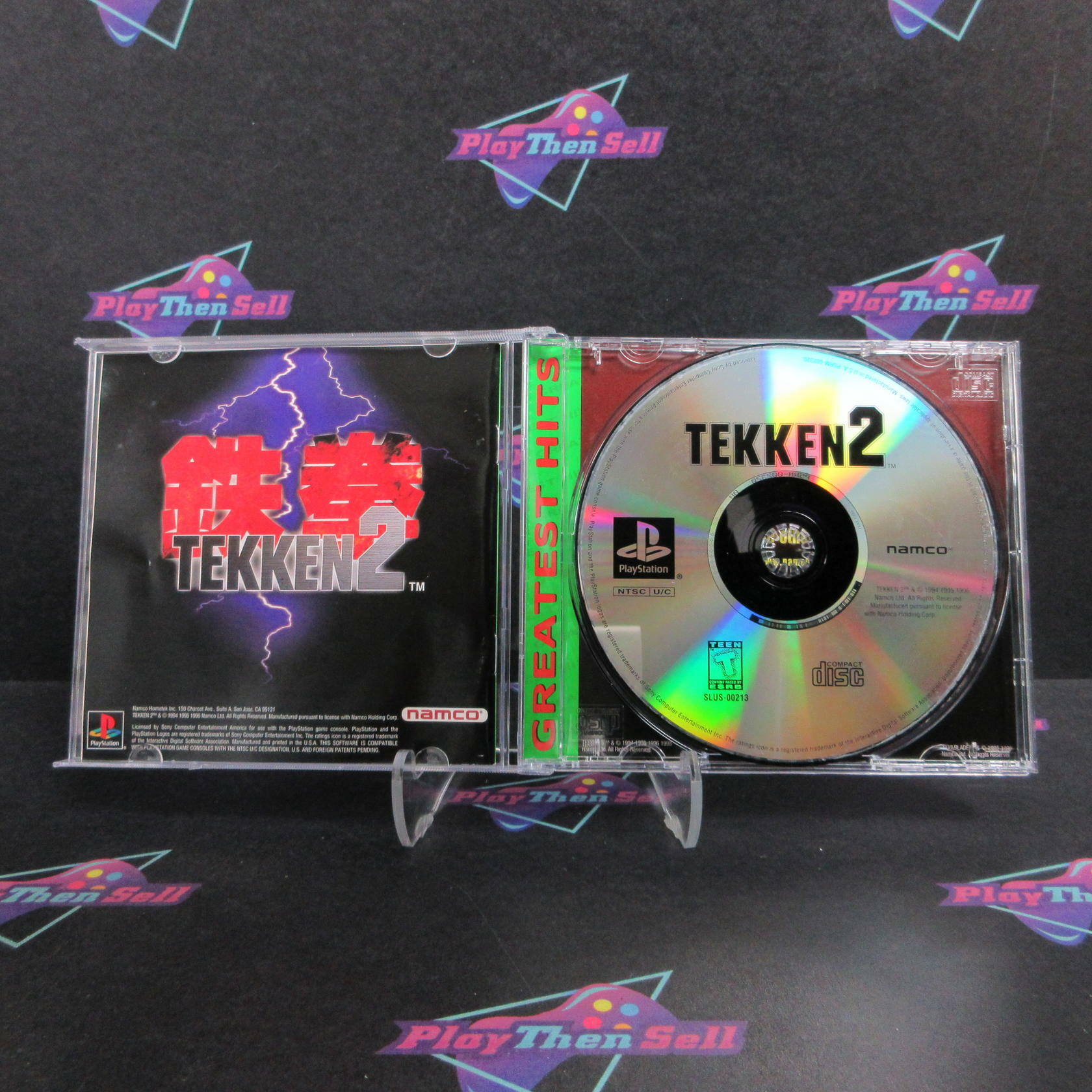 Tekken 2 PS1 PlayStation 1 GH Complete - Excellent