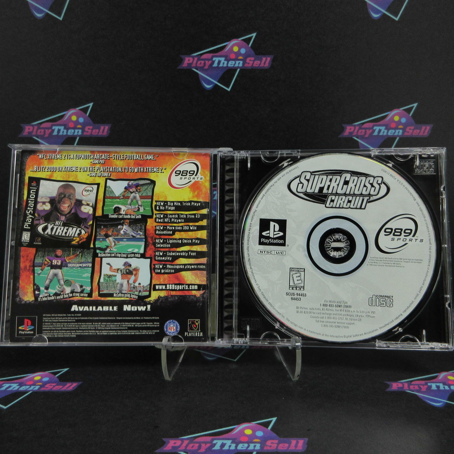 Super Cross Circuit PS1 PlayStation 1 Complete - Excellent