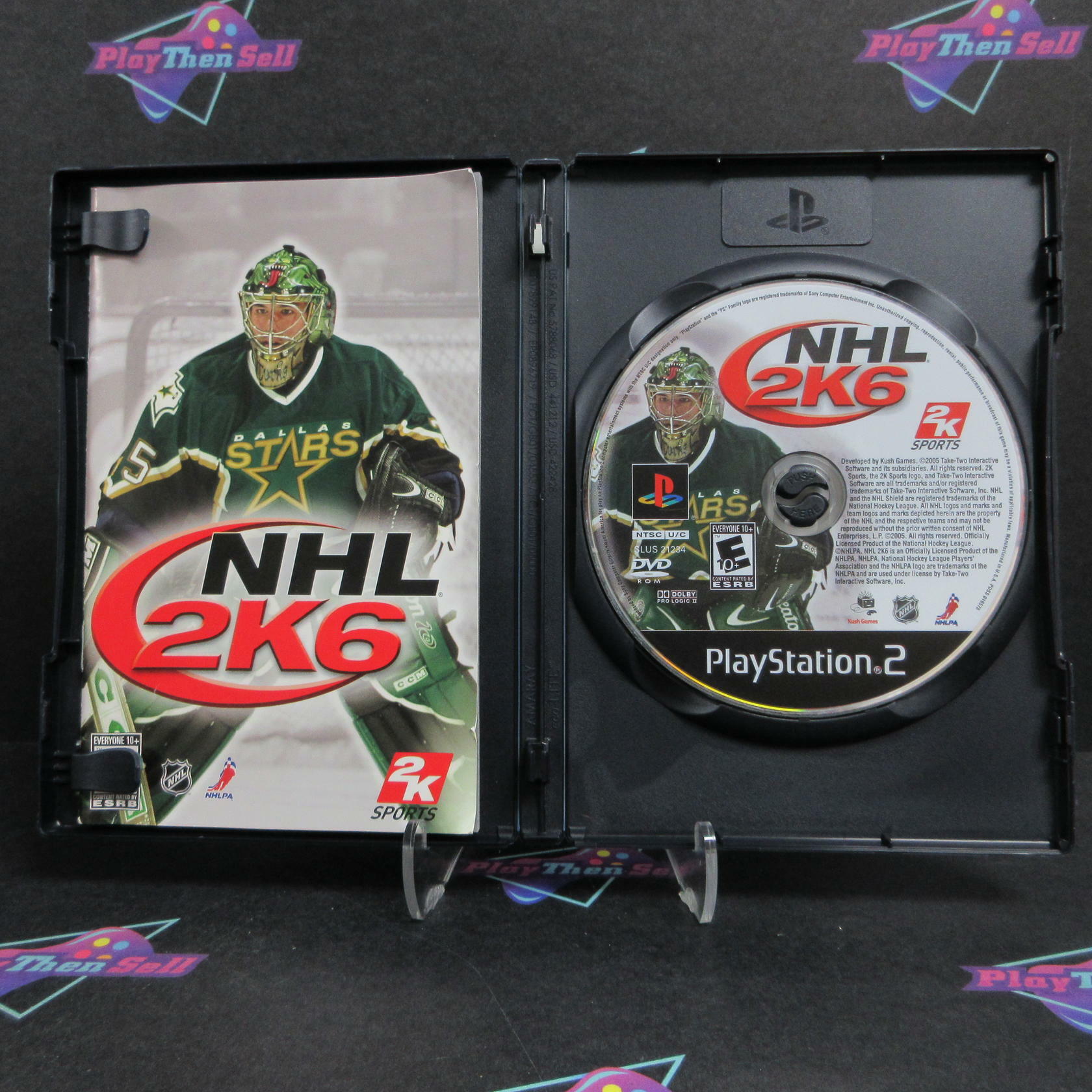NHL 2K6 PS2 PlayStation 2 Complete - Excellent