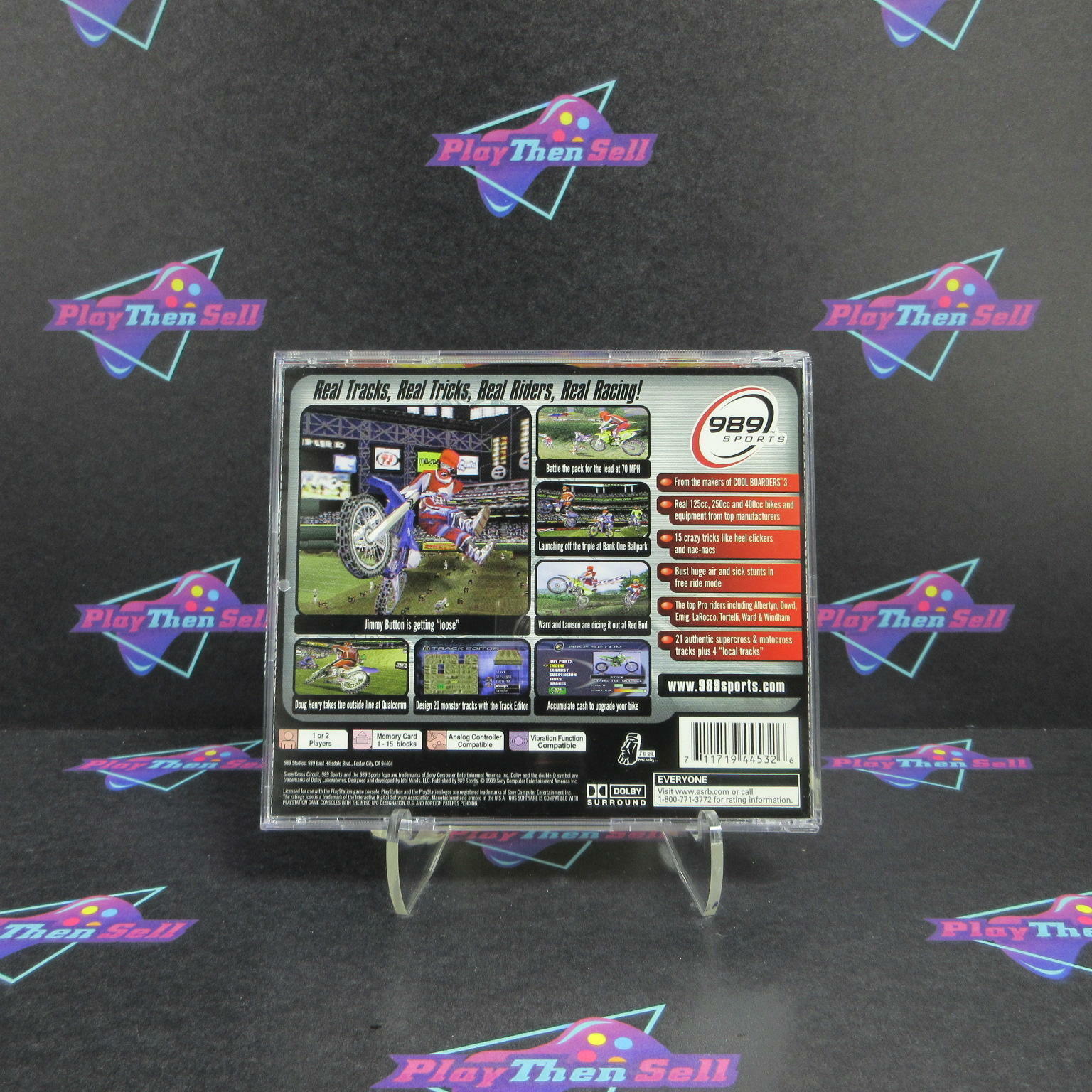 Super Cross Circuit PS1 PlayStation 1 Complete - Excellent