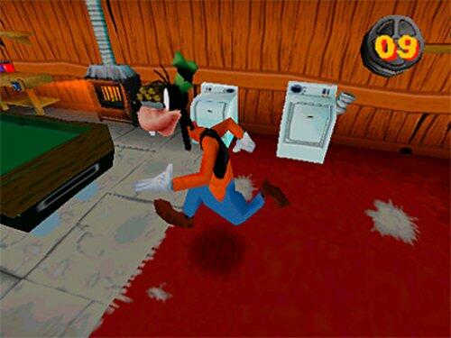 Disney's Goofy's Fun House PS1 PlayStation 1 + Reg Card - Like New
