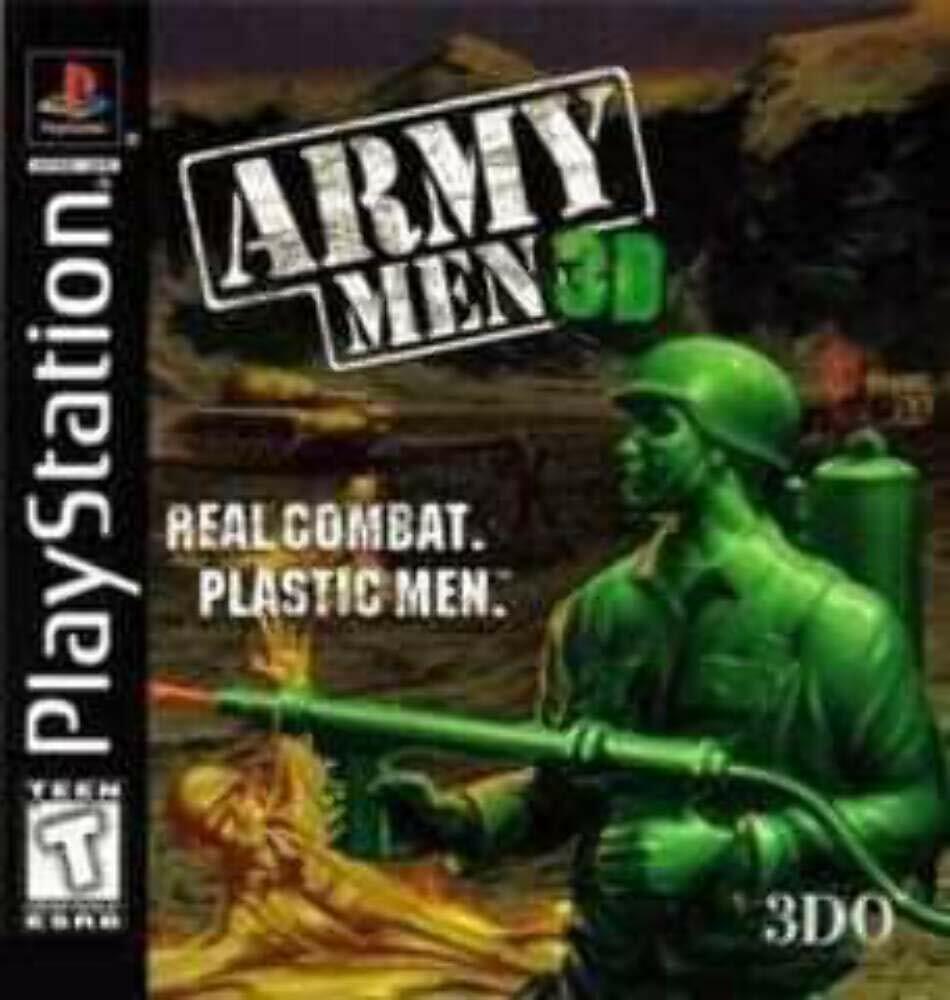 Army Men 3D PS1 PlayStation 1 + Reg Card - Like New