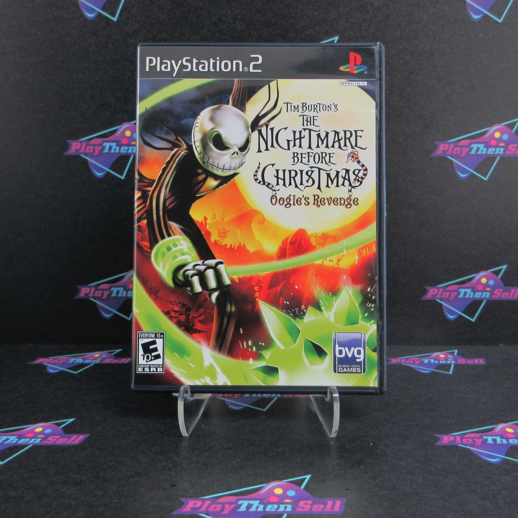 The Nightmare Before Christmas Oogies Revenge PS2 PlayStation 2 CIB - Excellent