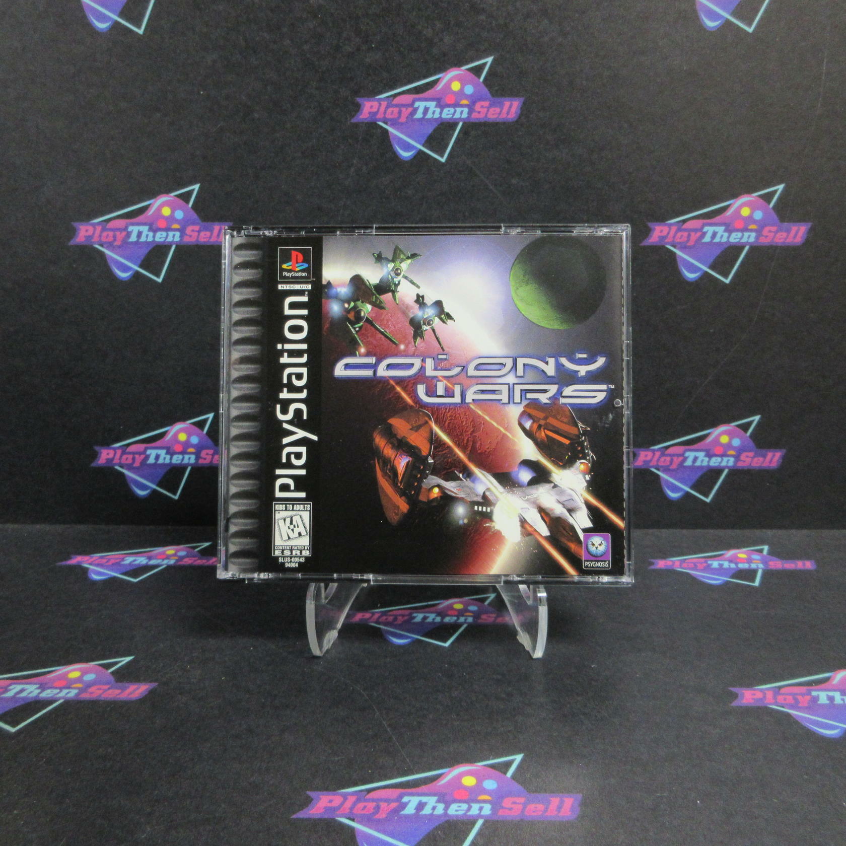 Colony Wars PS1 PlayStation1 + Reg Card Complete - Excellent