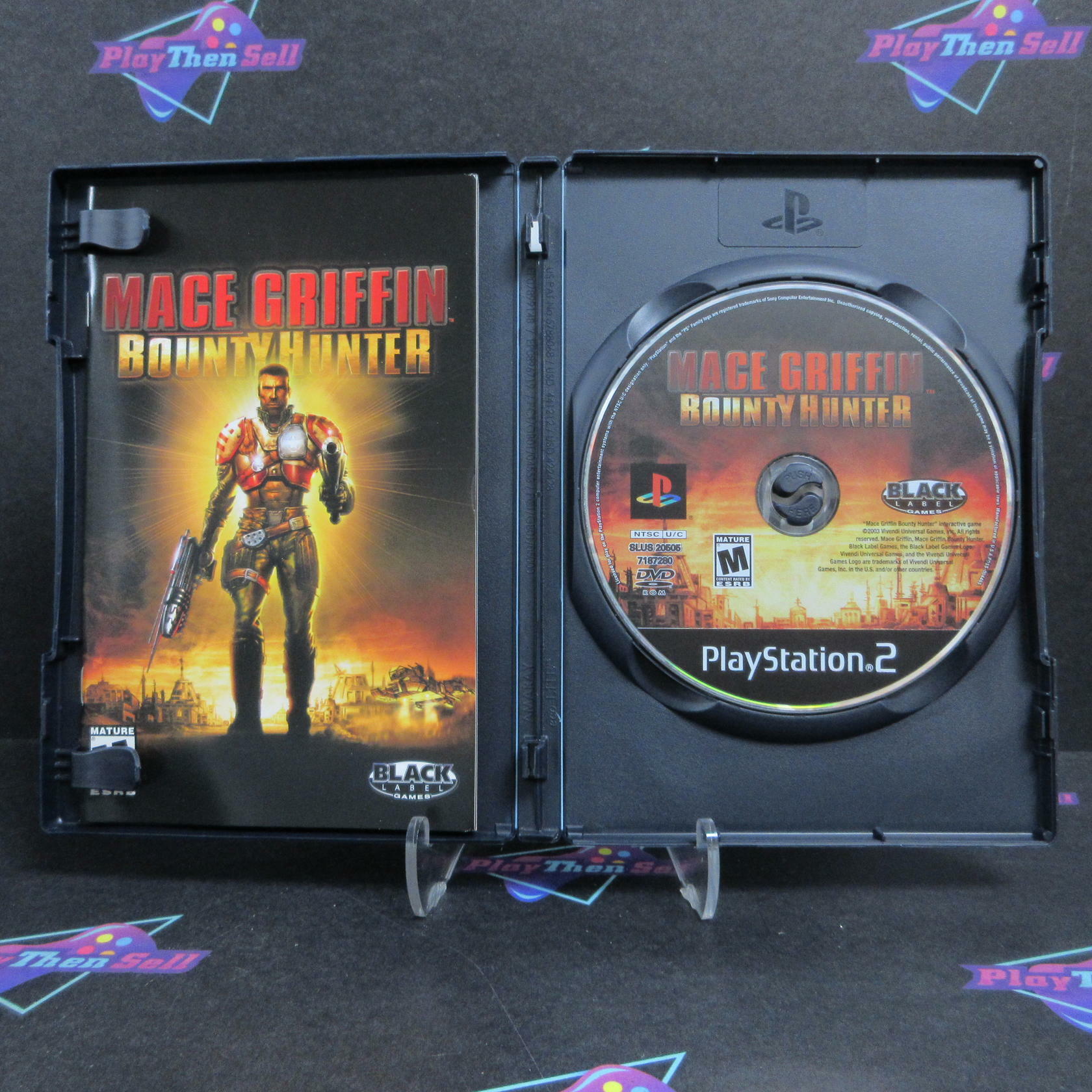Mace Griffin Bounty Hunter PS2 PlayStation 2 + Reg Card Complete - Excellent