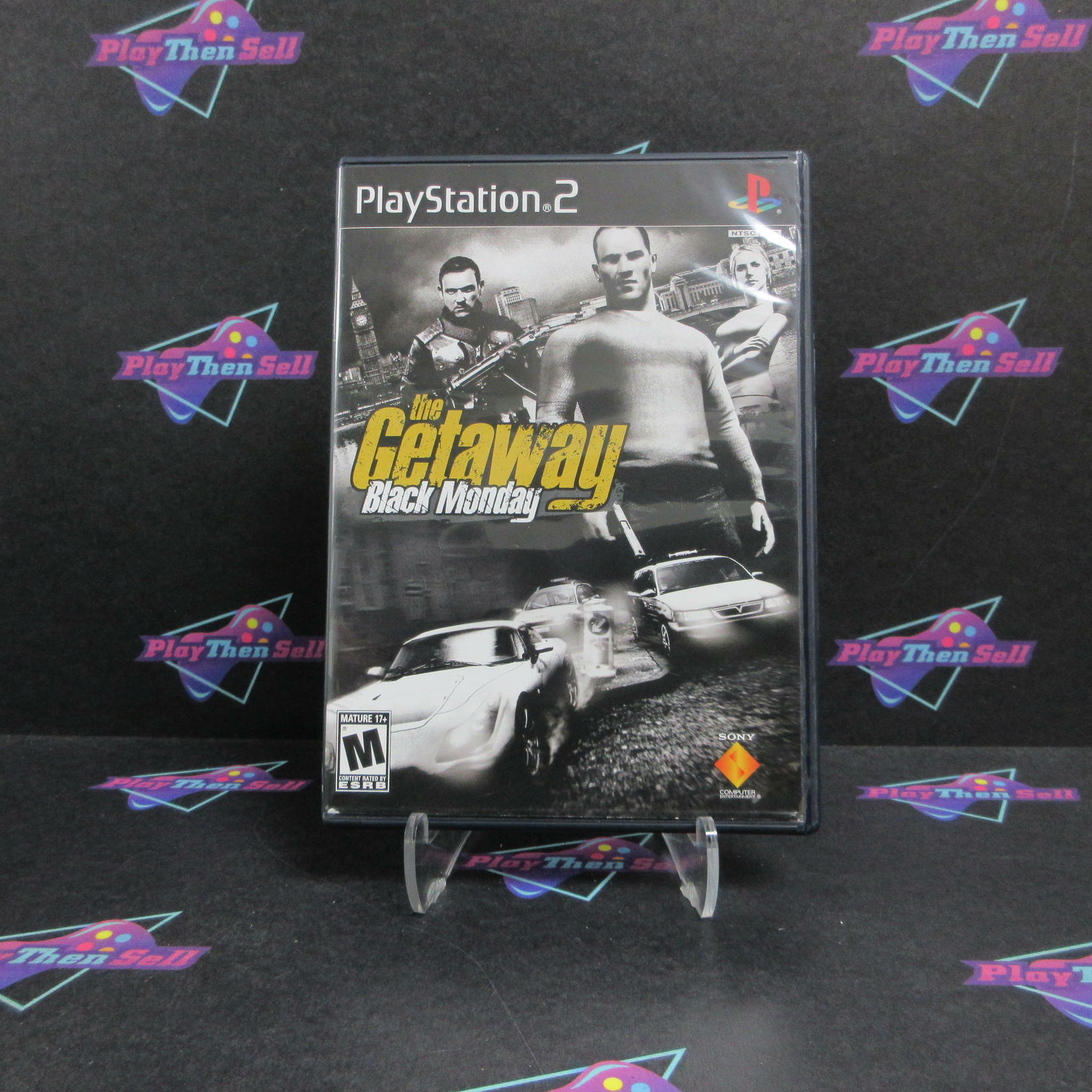 The Getaway Black Monday PS2 PlayStation 2 + Reg Card Complete - Excellent