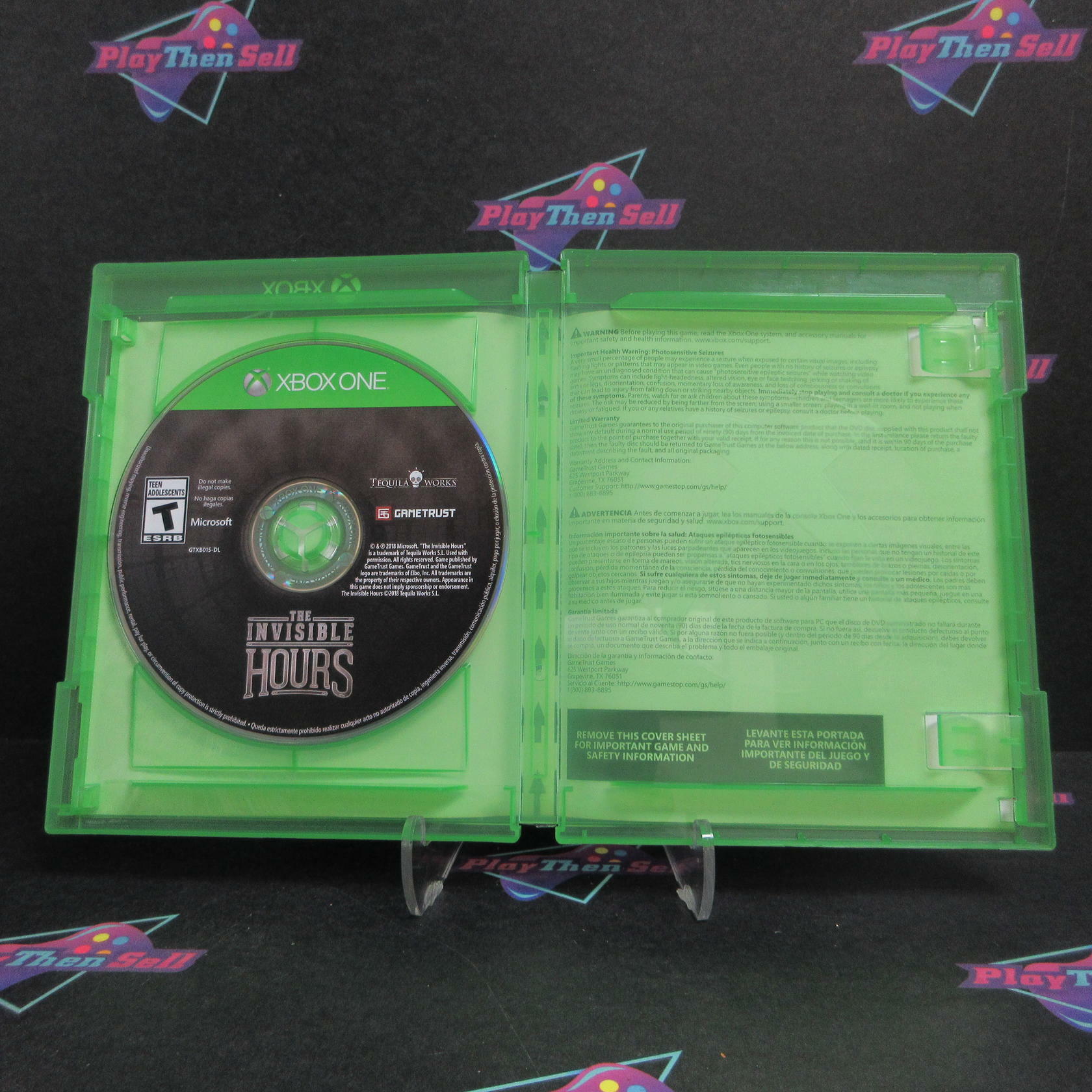 The Invisible Hours Xbox One Complete - Refurbished