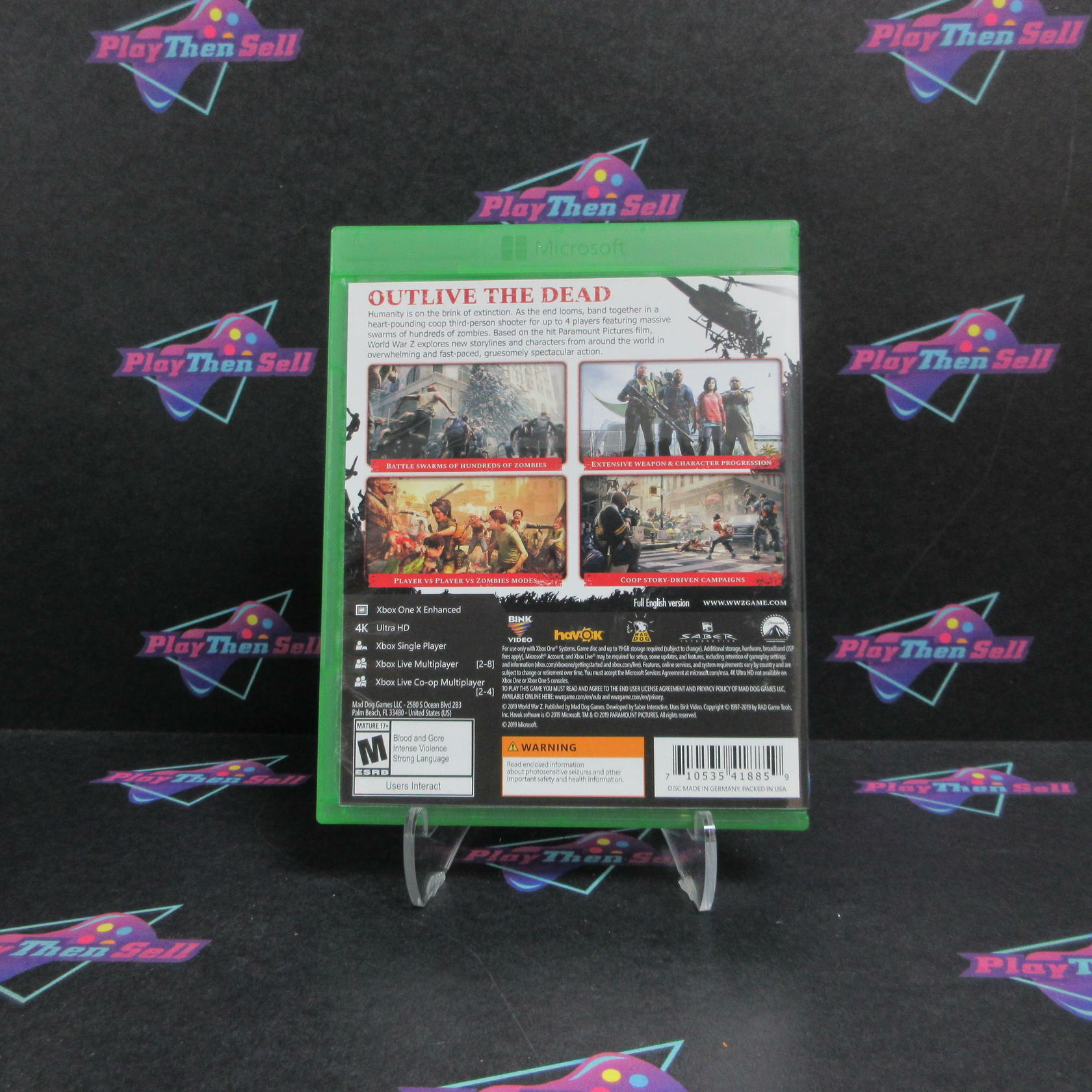 World War Z Xbox One Complete - Refurbished