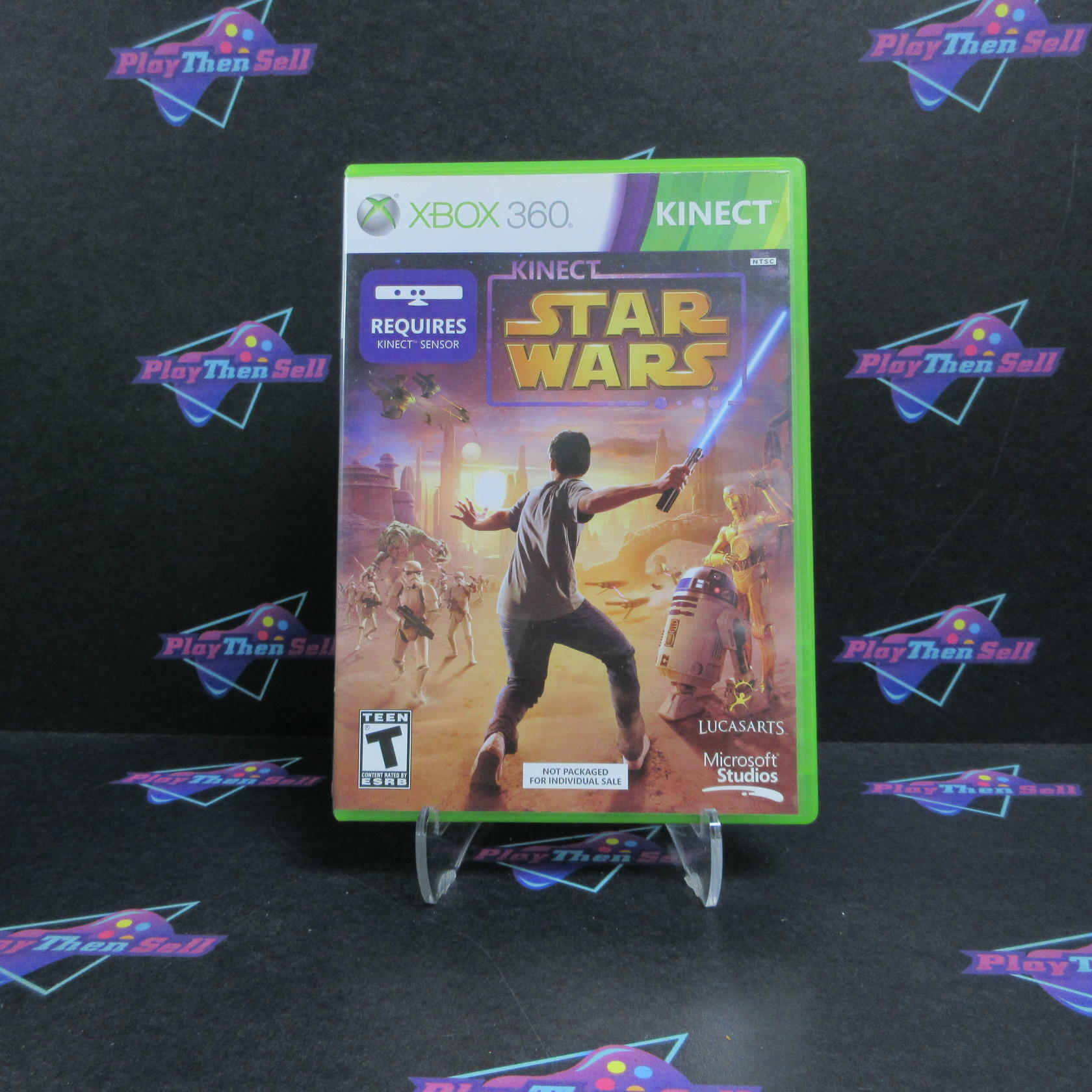Kinect Star Wars Xbox 360 AD Complete CIB - Very Good