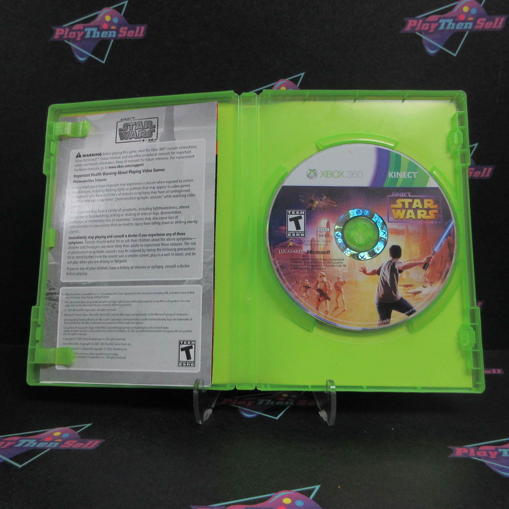 Kinect Star Wars Xbox 360 AD Complete CIB - Very Good
