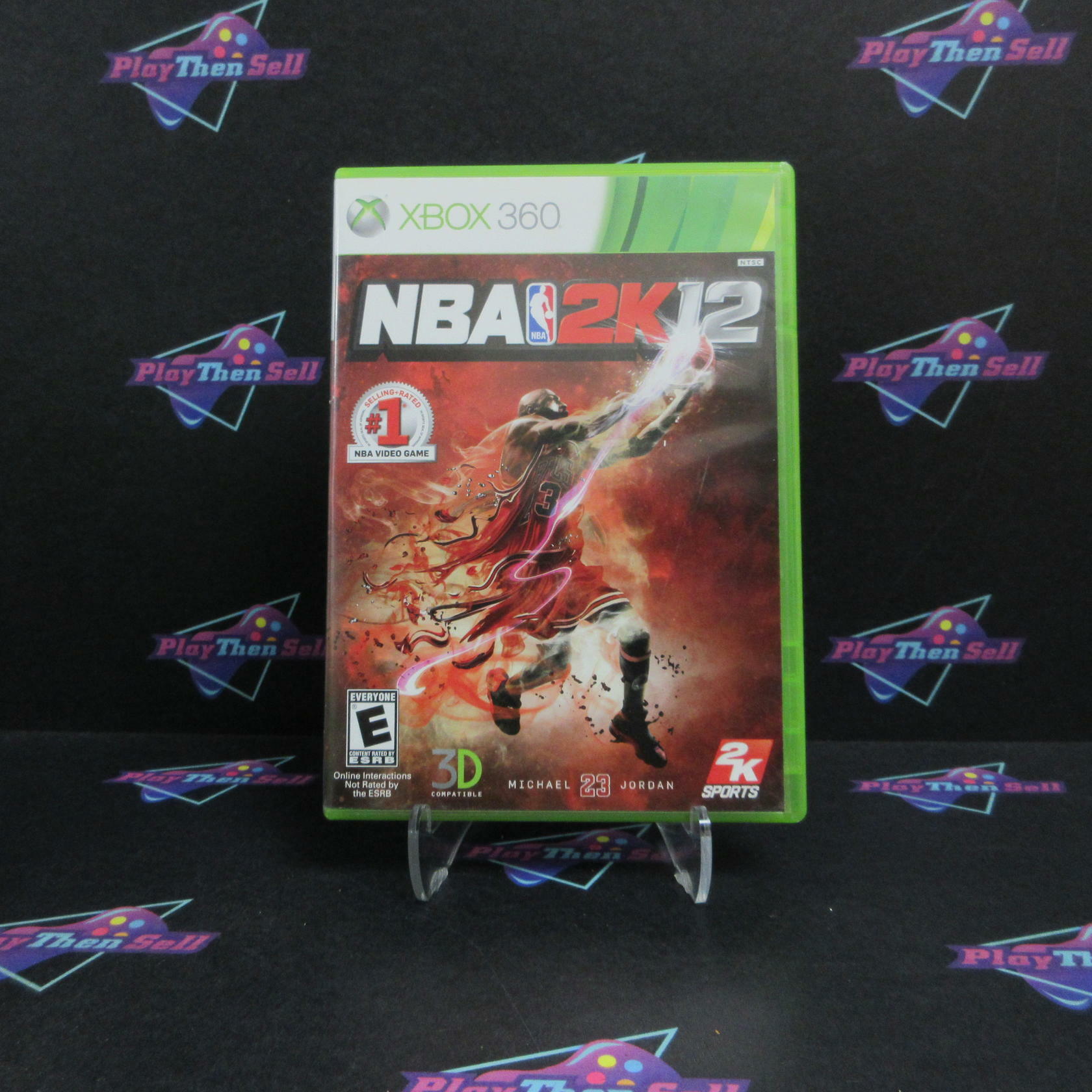 NBA 2k12 Michael Jordan Xbox 360 DD Complete CIB - Very Good