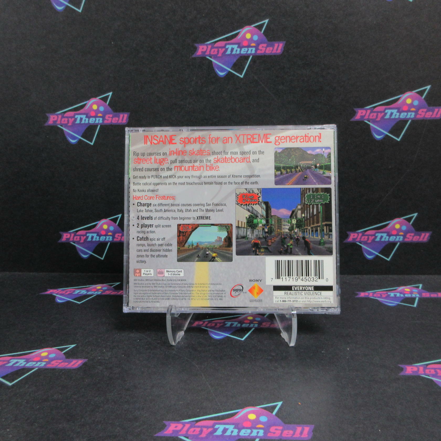 1 Xtreme PS1 PlayStation 1 GH + Reg Card Complete - Refurbished