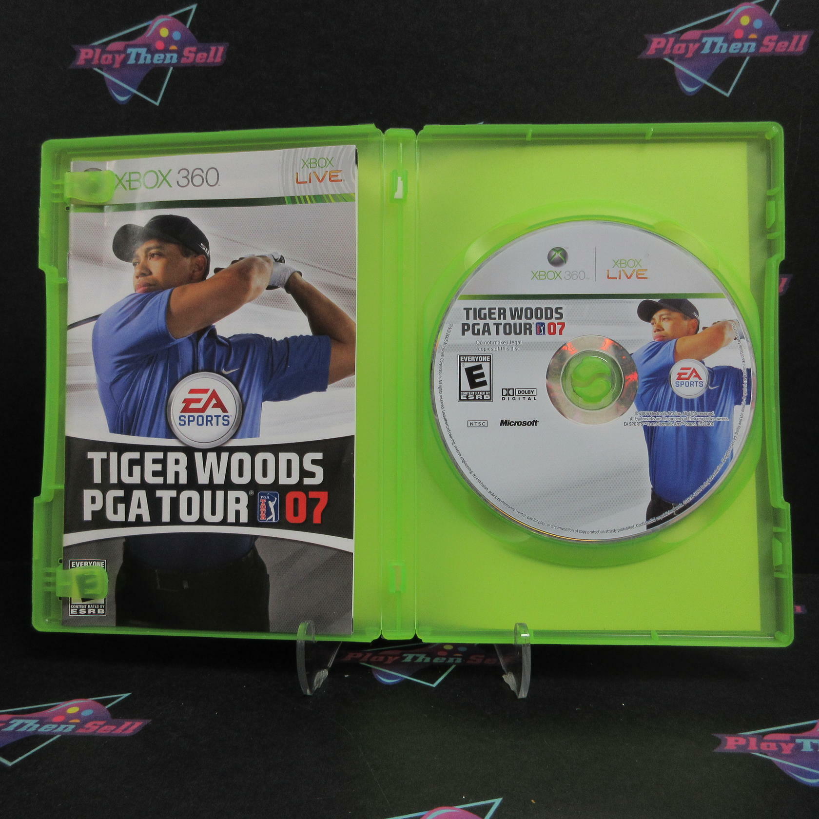 Tiger Woods PGA Tour 07 Xbox 360 Complete - Excellent