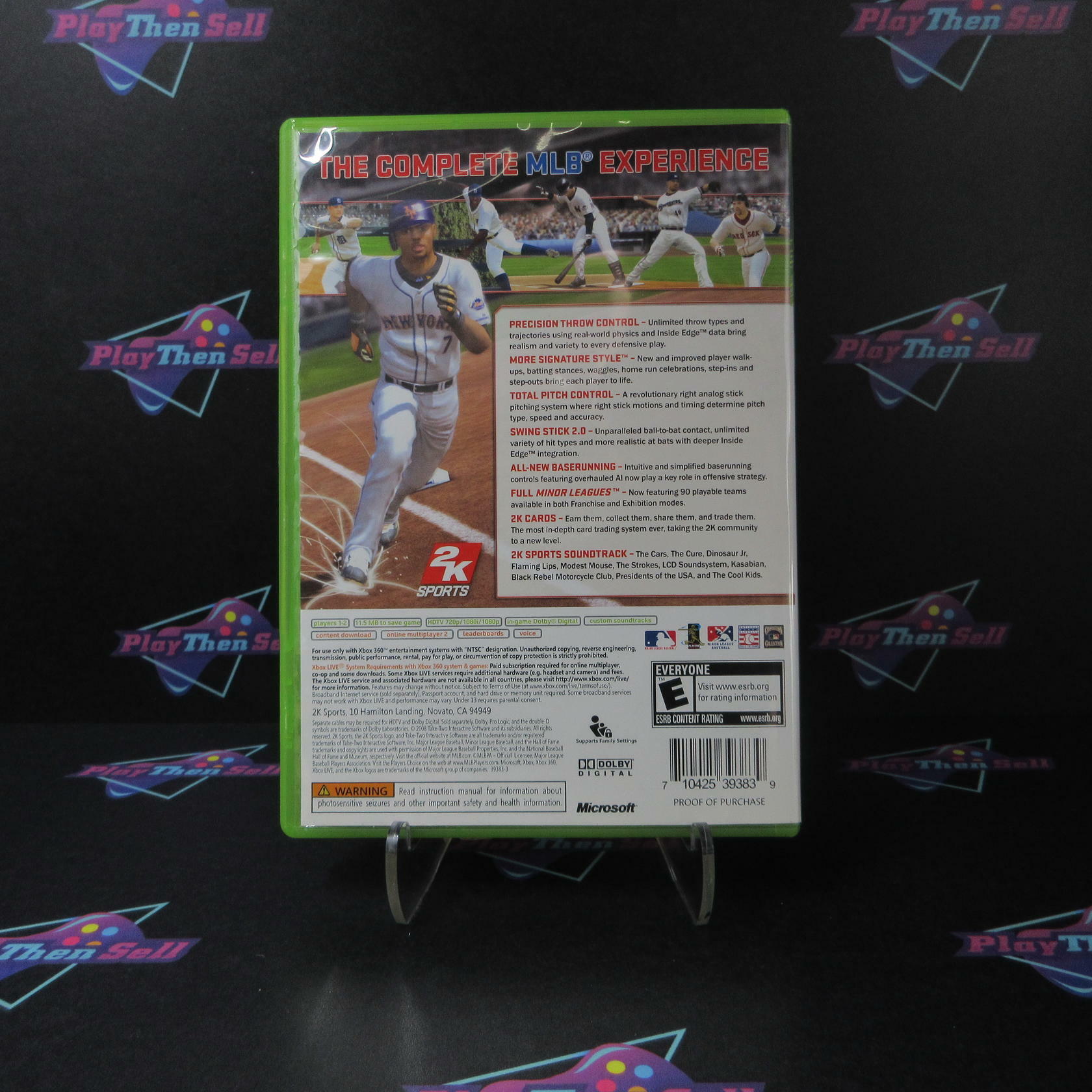 Major League Baseball 2K8 Xbox 360 - Like New