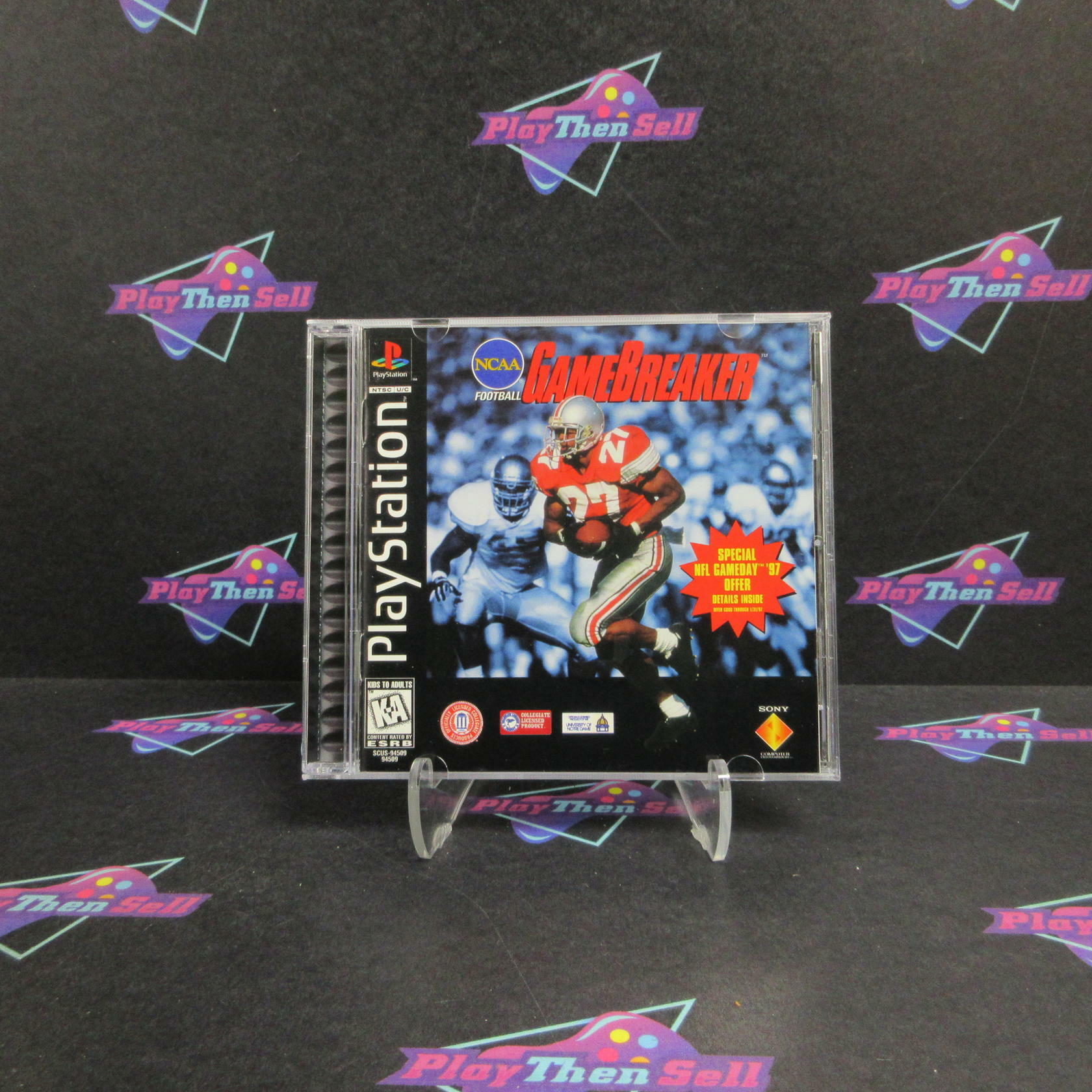 NCAA Football GameBreaker PS1 PlayStation 1 Complete - Excellent