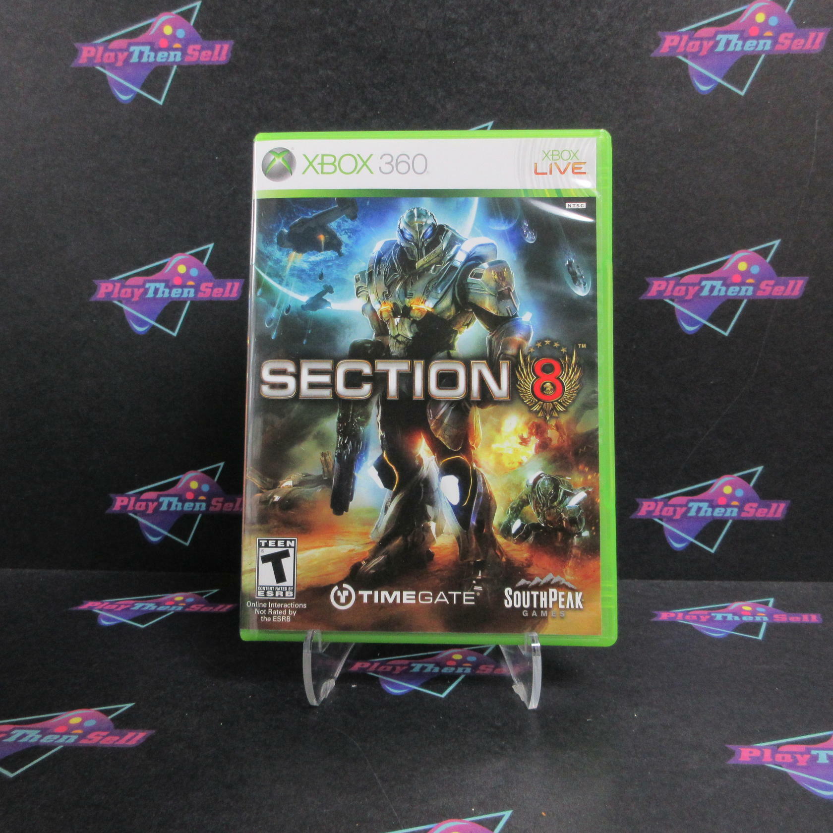 Section 8 Xbox 360 Complete - Excellent
