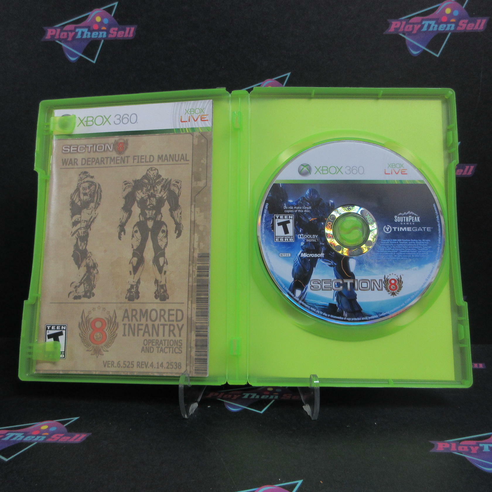 Section 8 Xbox 360 Complete - Excellent