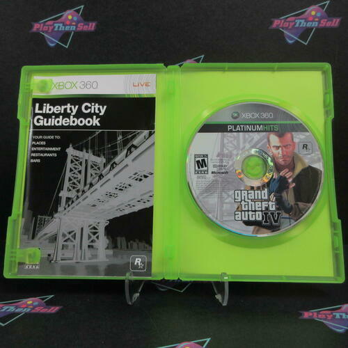 Grand Theft Auto IV - Xbox 360 PH Complete - Excellent