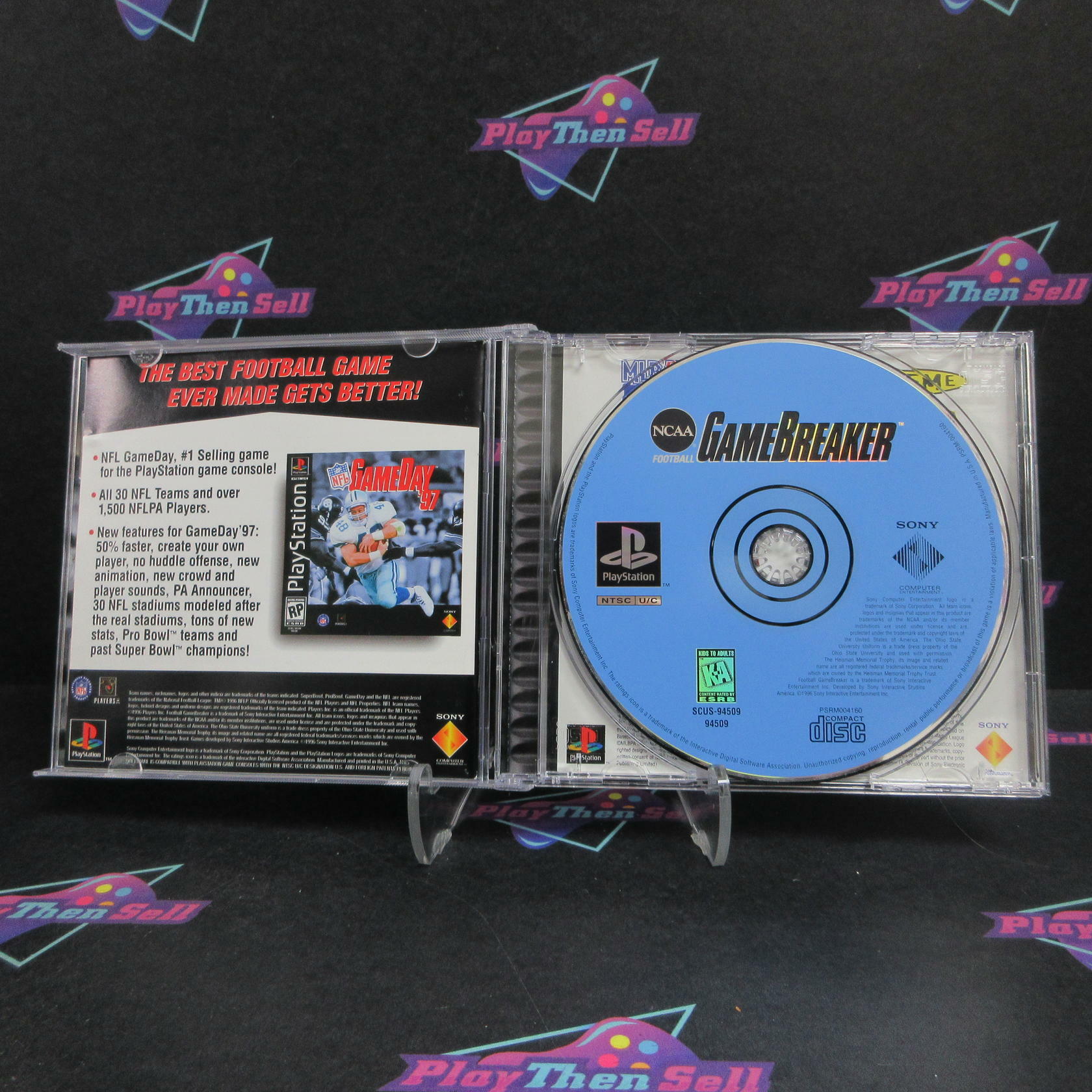 NCAA Football GameBreaker PS1 PlayStation 1 Complete - Excellent