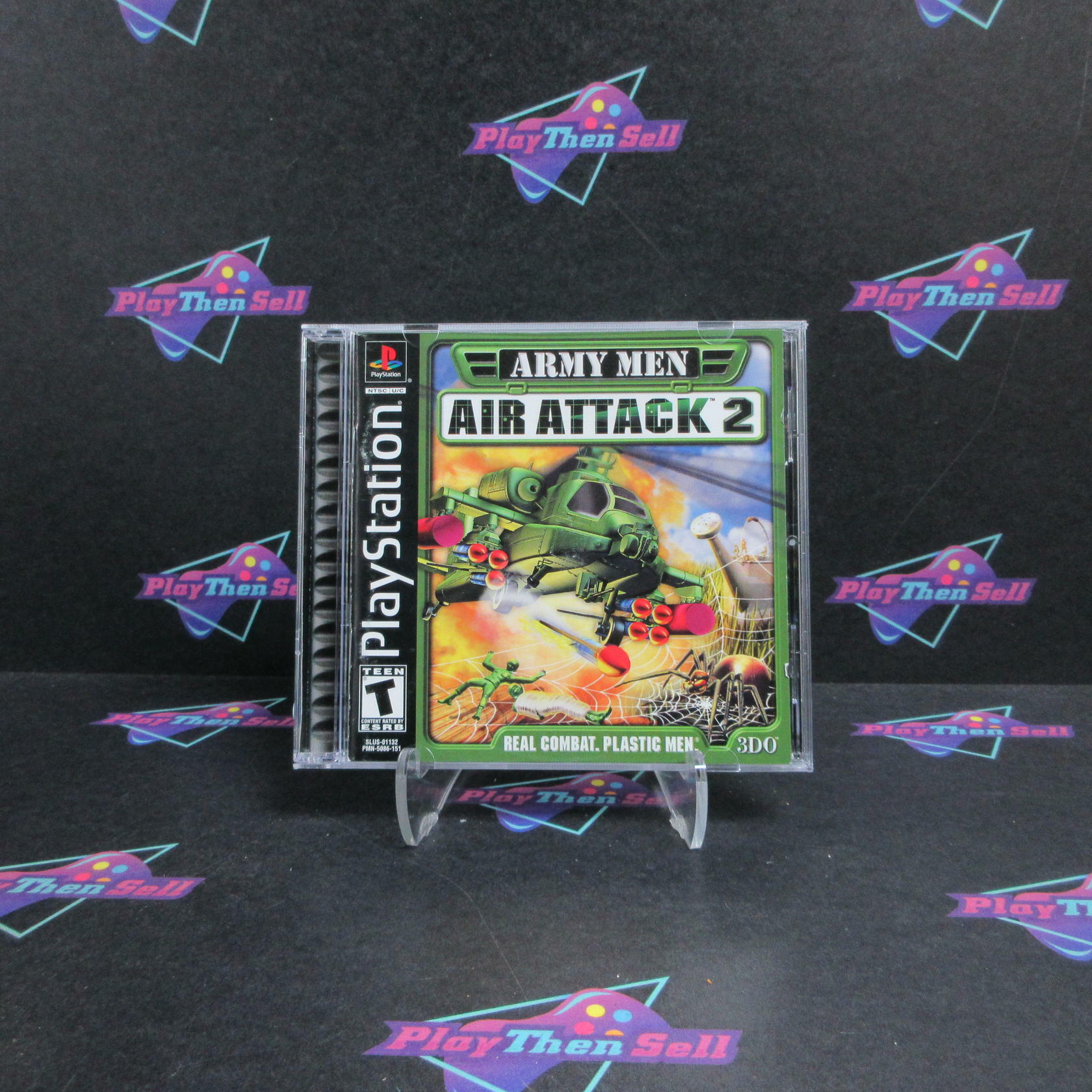 Army Men Air Attack 2 PS1 PlayStation 1 + Reg Card Complete - Excellent